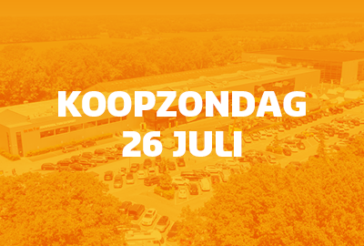 Koopzondag 26 juli 2026