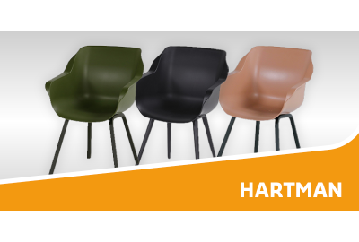 Hartman Sophie stoelen: 3 + 1 gratis