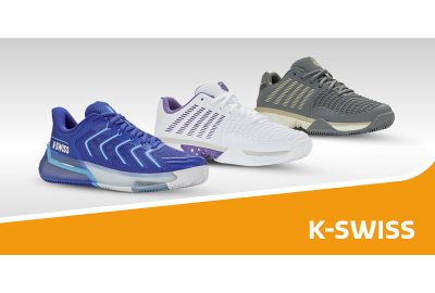 Gratis handdoek bij aankoop K-Swiss tennisschoenen