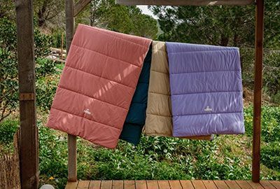 Temperatuuraanduidingen van een slaapzak 