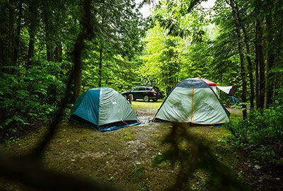 Kamperen in de regen: 6 tips