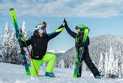 Service aan ski's en snowboards