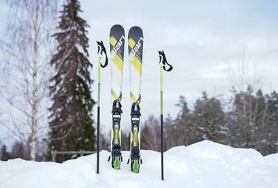 Verschillende categorieën ski's