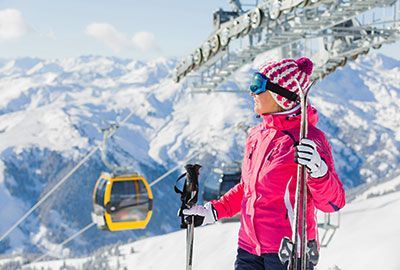Kleding voor skiërs en snowboarders