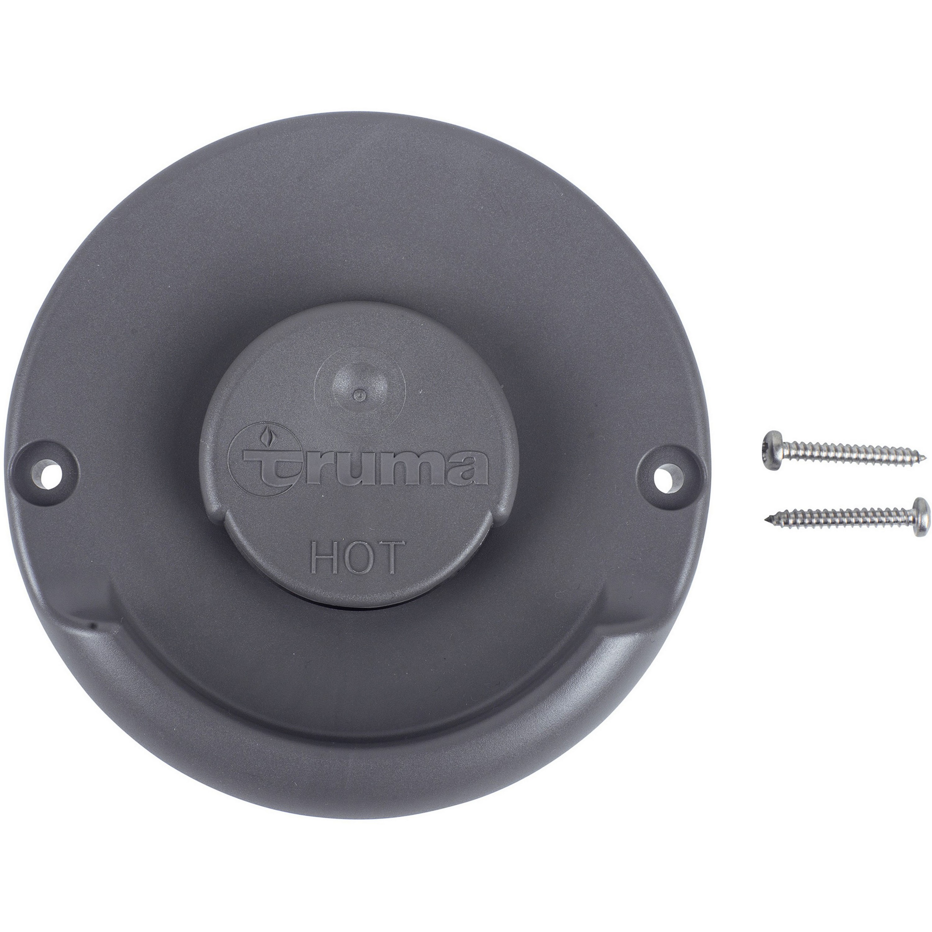 Truma Wanddoorvoer rooster antraciet 