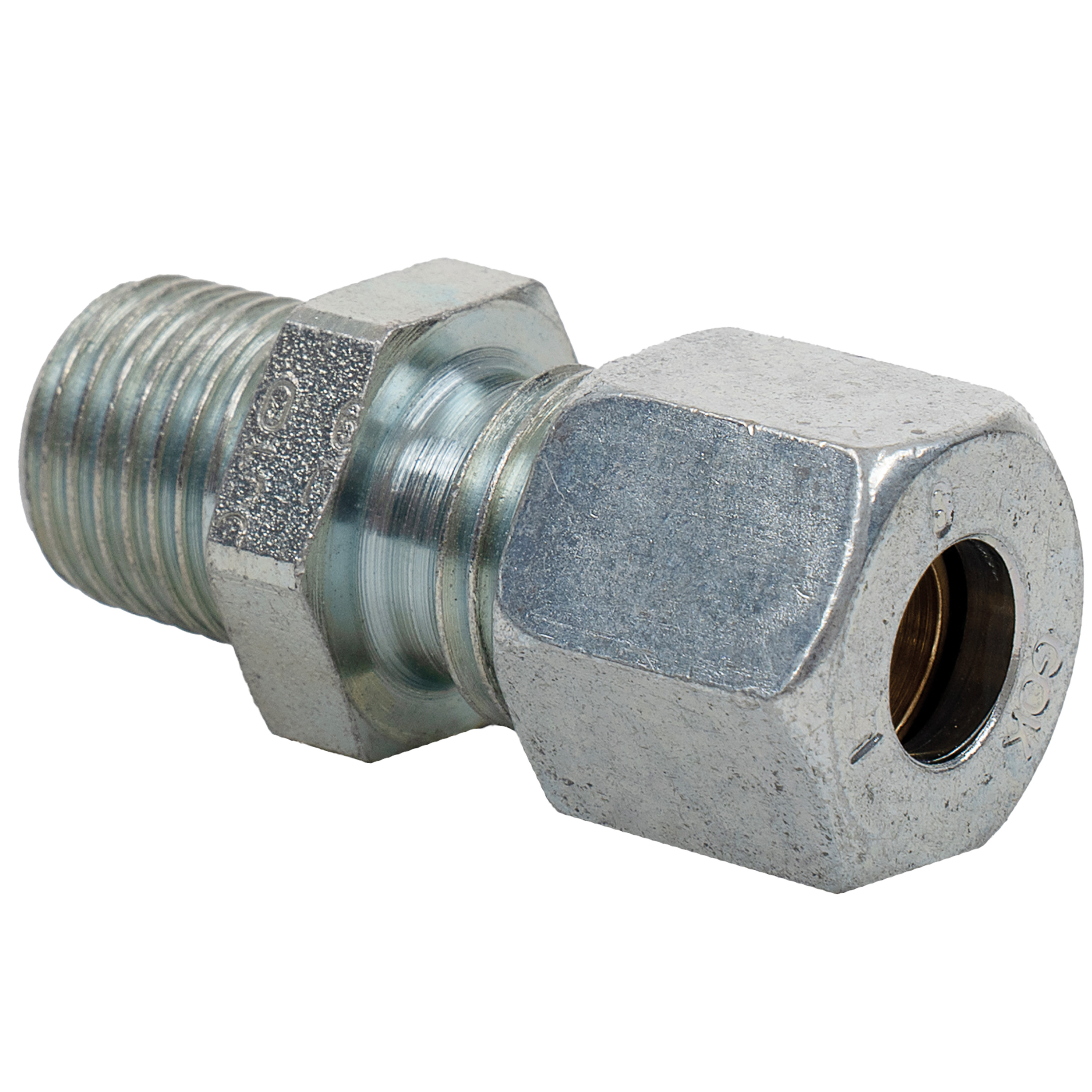 DWS rechte knelkoppeling 8 mm x 1/4 buitendraad 