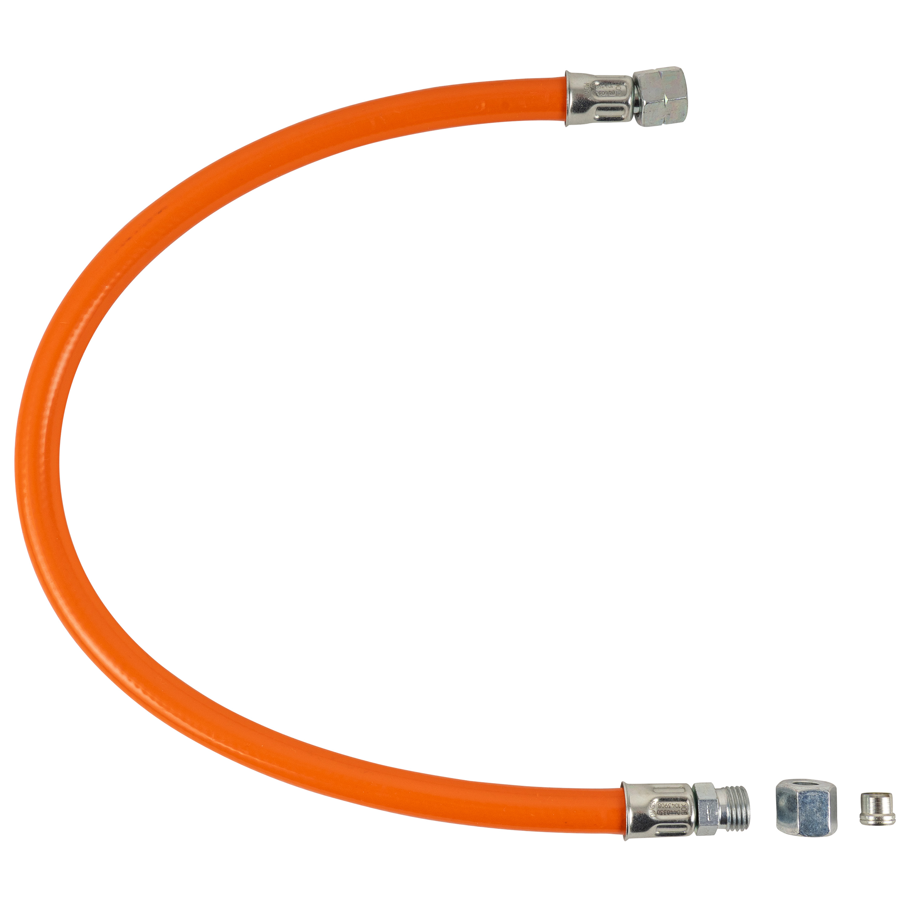 GOK PVC gasslang 1/4 links binnendraad x 8 mm 50cm 