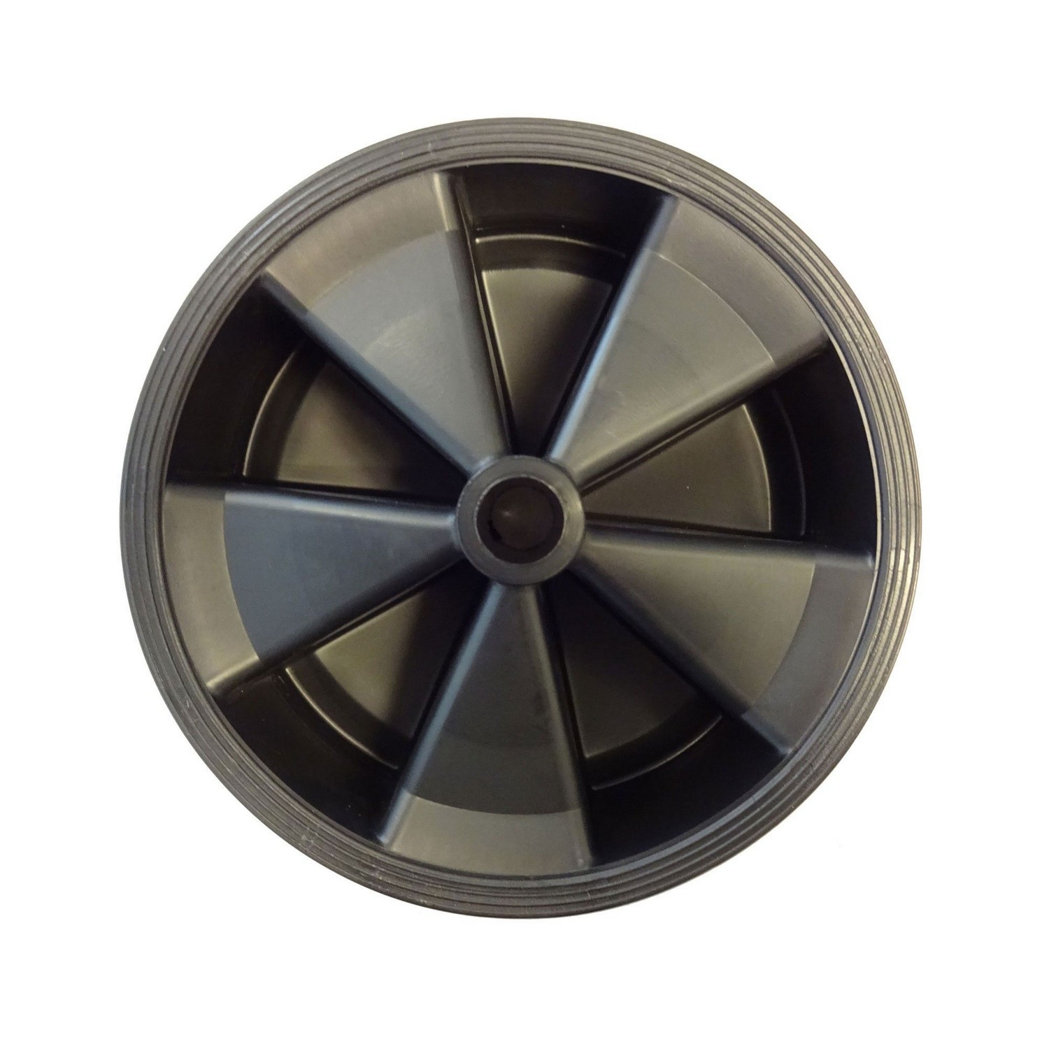Neuswiel steunwiel met neuswiel klem, metalen velg - Advertentie 1306300