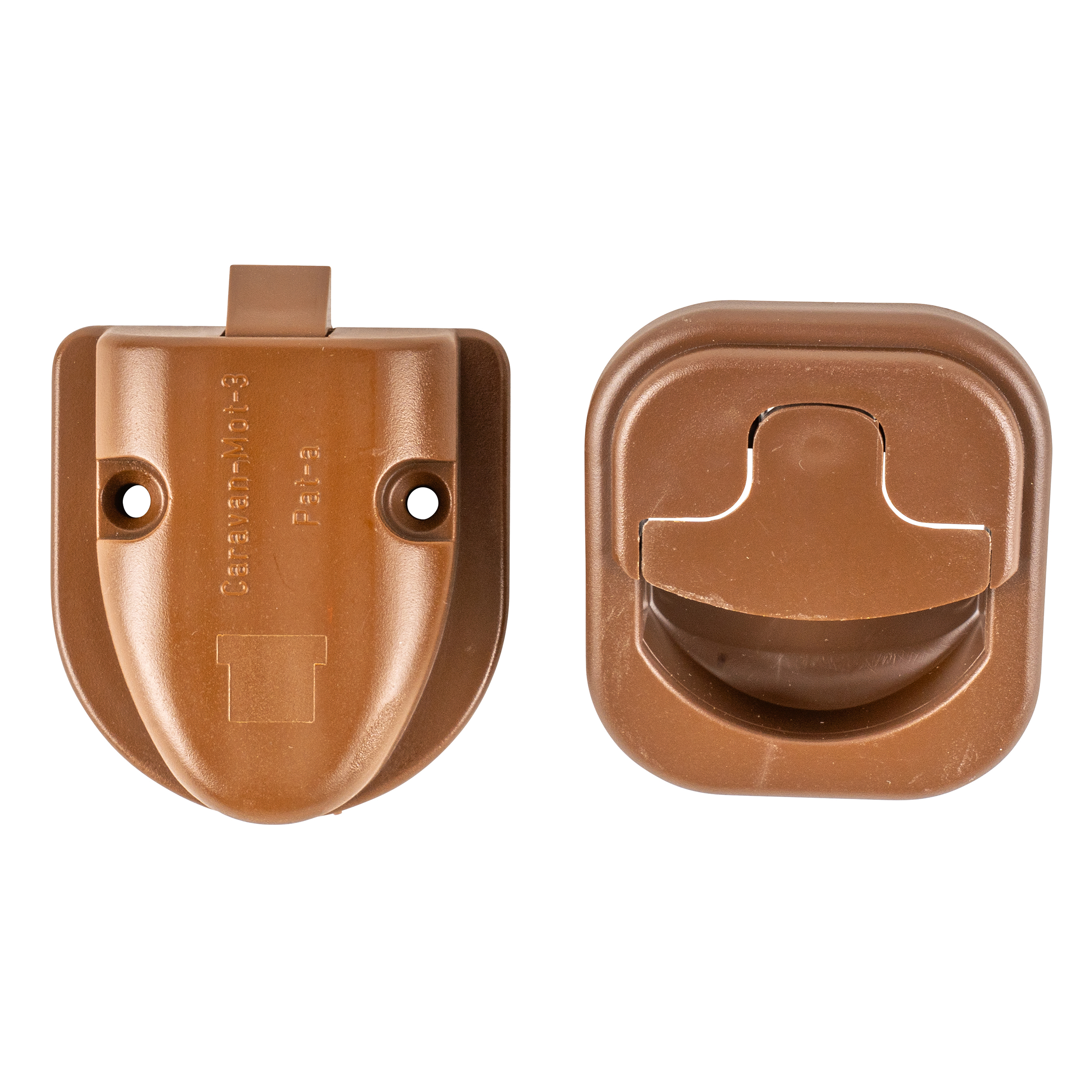 DWS Inbouw deurslot bruin 