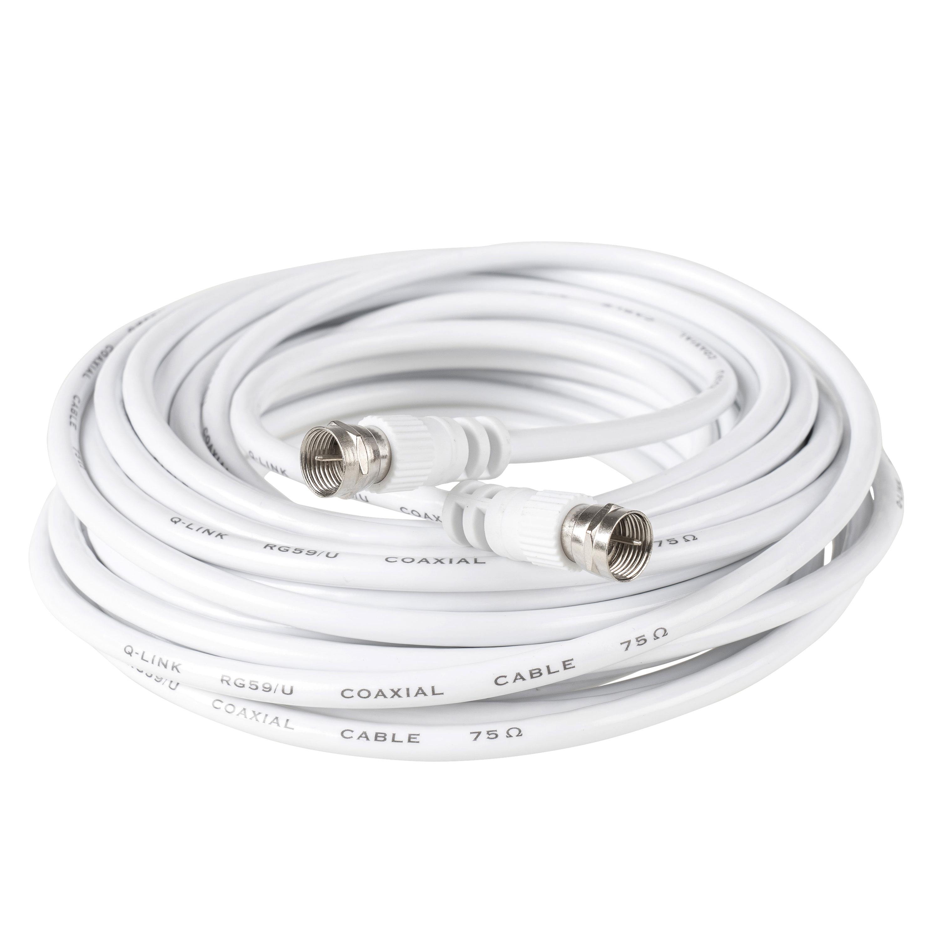 Adaptateur de connecteur TV T/F vers antenne coaxiale RF type F mâle
