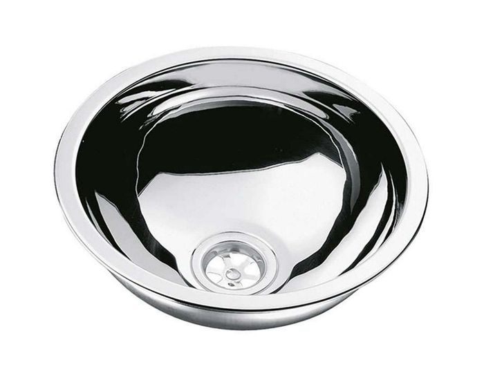 Dometic spoelbak RVS rond 325mm voor camper of caravan Dometic spoelbak RVS rond 325mm voor camper of caravan