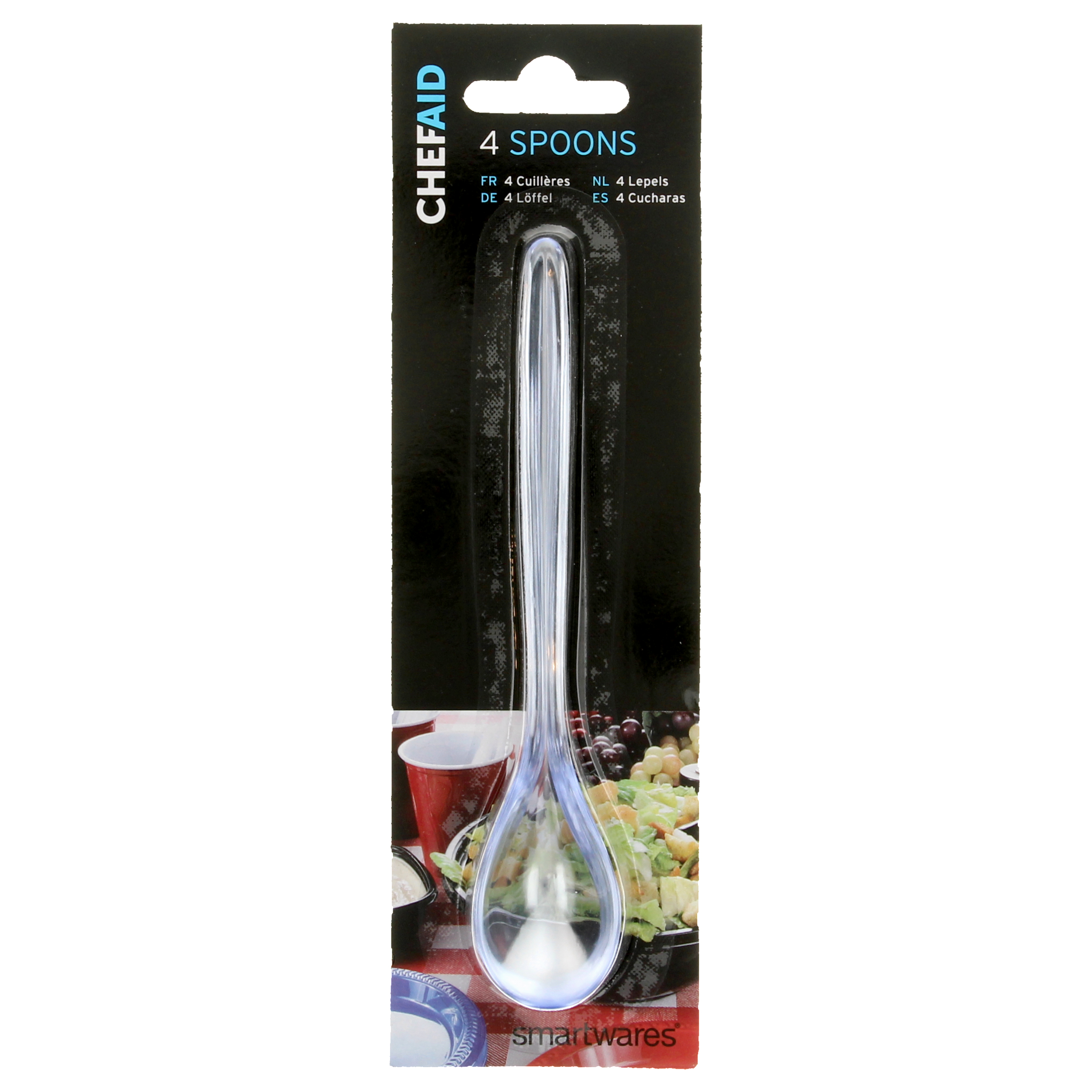 Chef Aid Eierlepels 4 stuks 