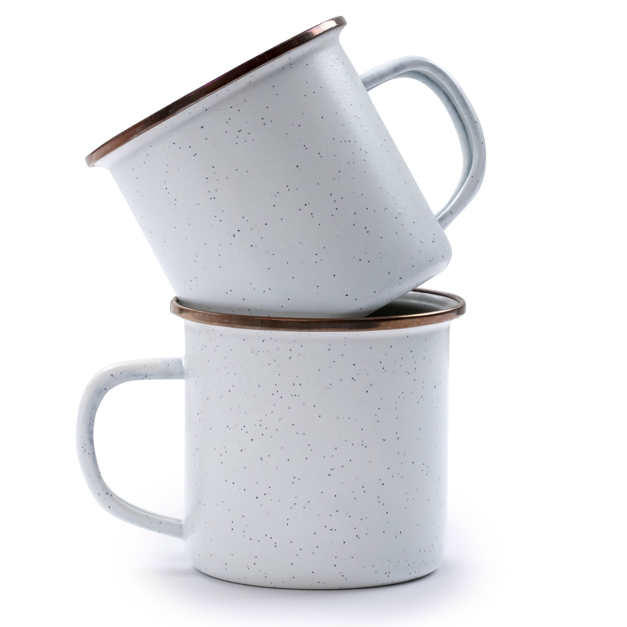 Barebones Emaille mok 473 ml eggshell 2-pack 