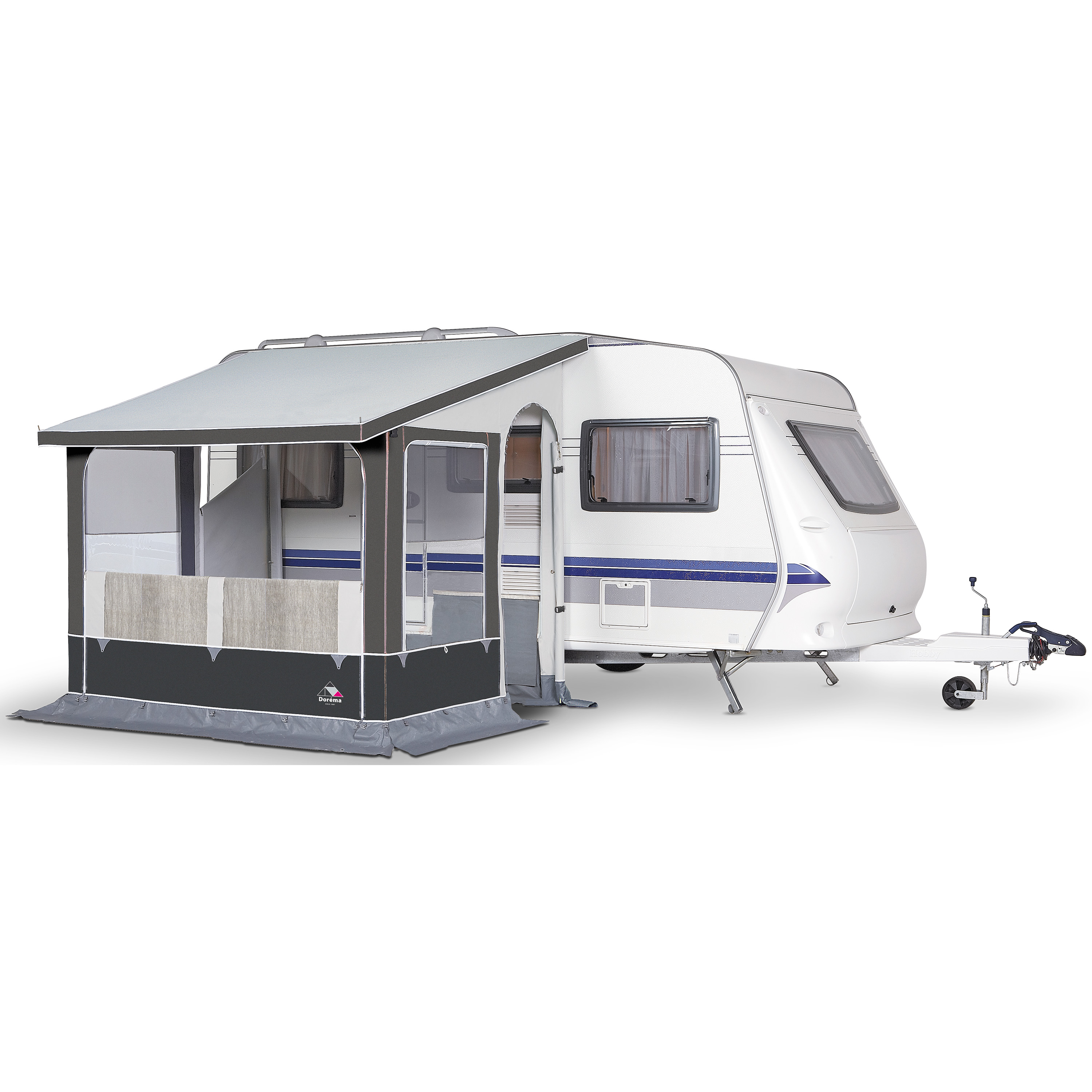 Doréma Oslo 3 300 wintertent 25 mm stalen frame anthracite