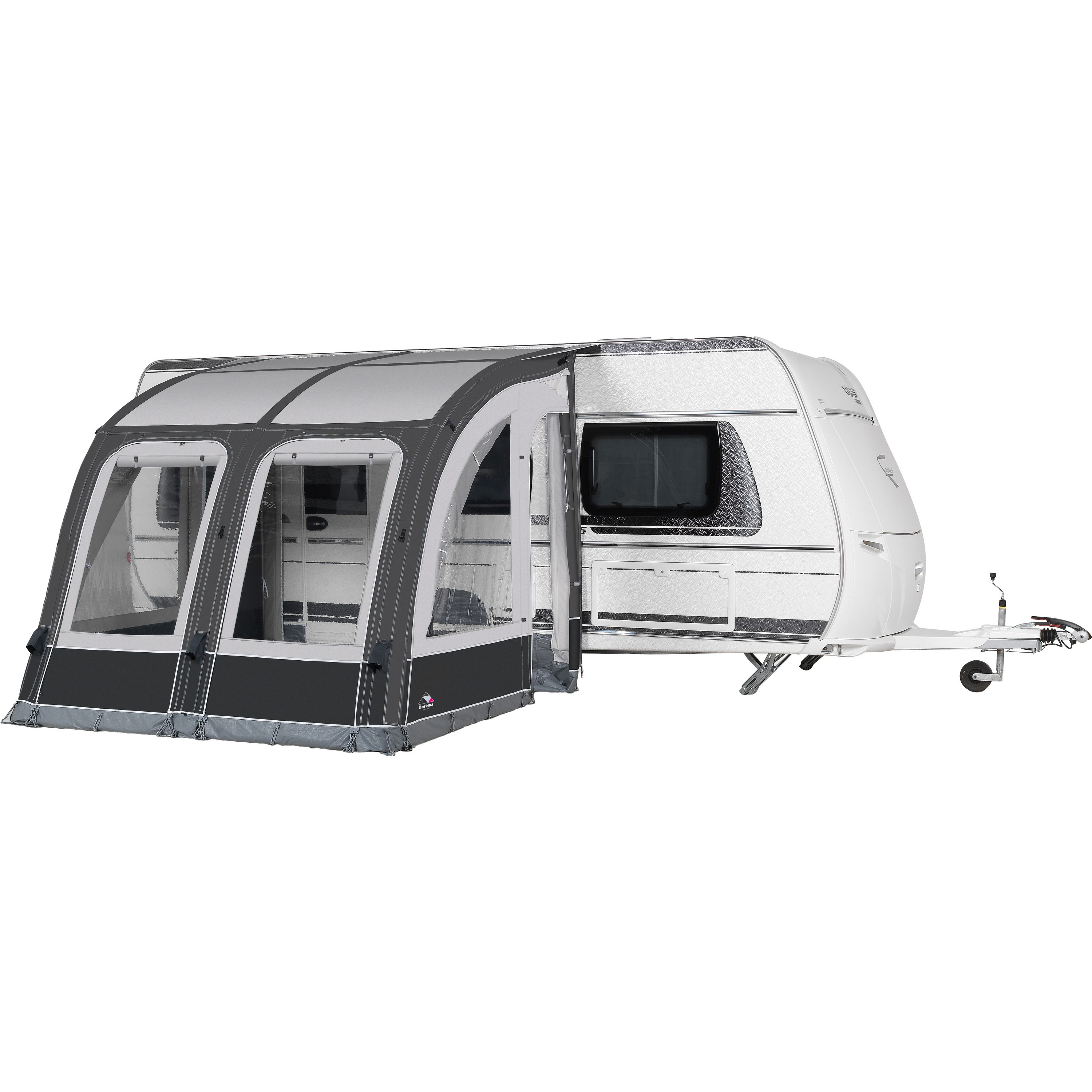 Doréma Magnum Air Force All Season 260 deeltent opblaasbaar frame anthracite