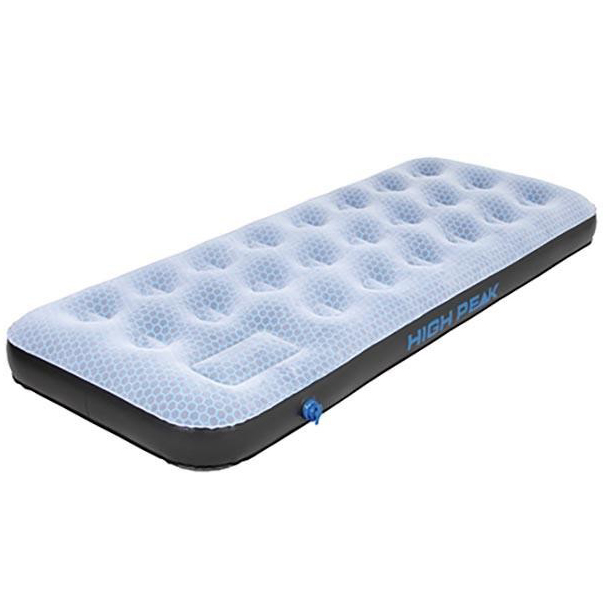 High Peak Comfort Plus Single luchtbed grey blue black 