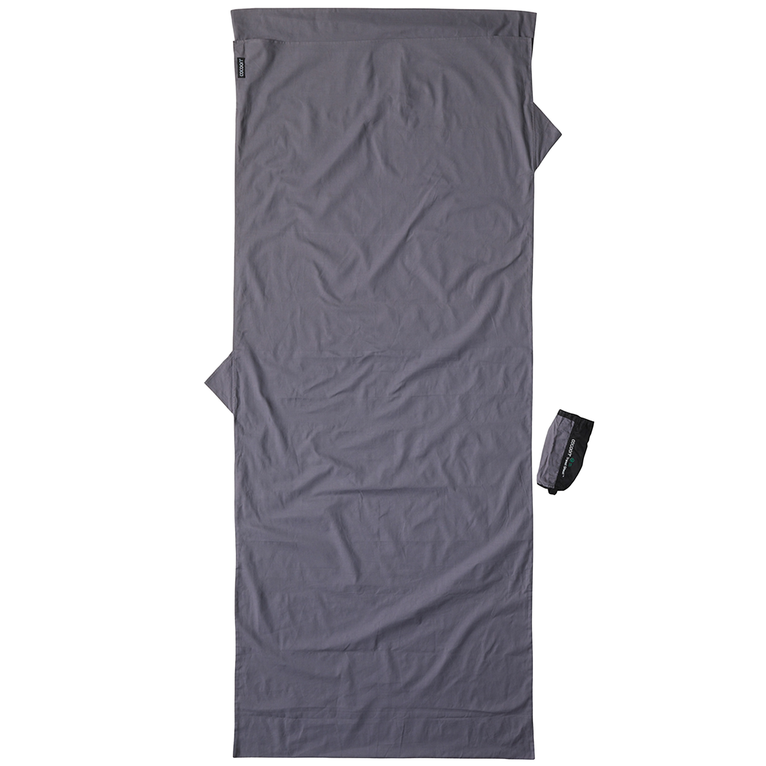 Cocoon TravelSheet katoenen lakenzak elephant grey 