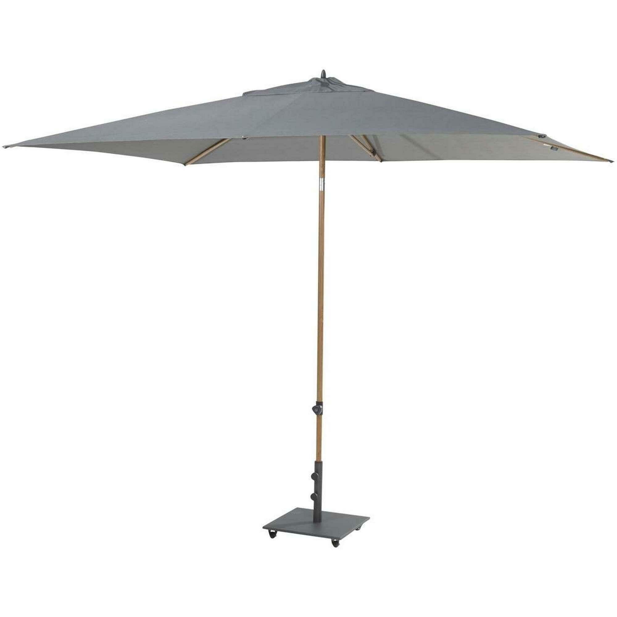 4 Seasons Outdoor Azzurro parasol 200 x 300 charcoal 