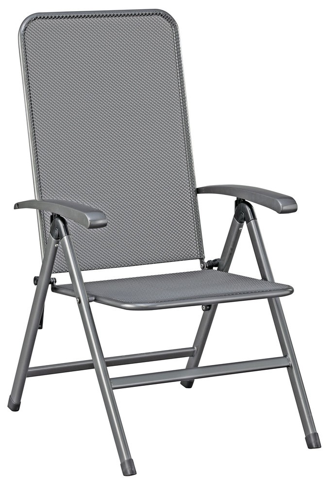 ENGARDEN by Kettler Vigo verstelbare tuinstoel anthracite 