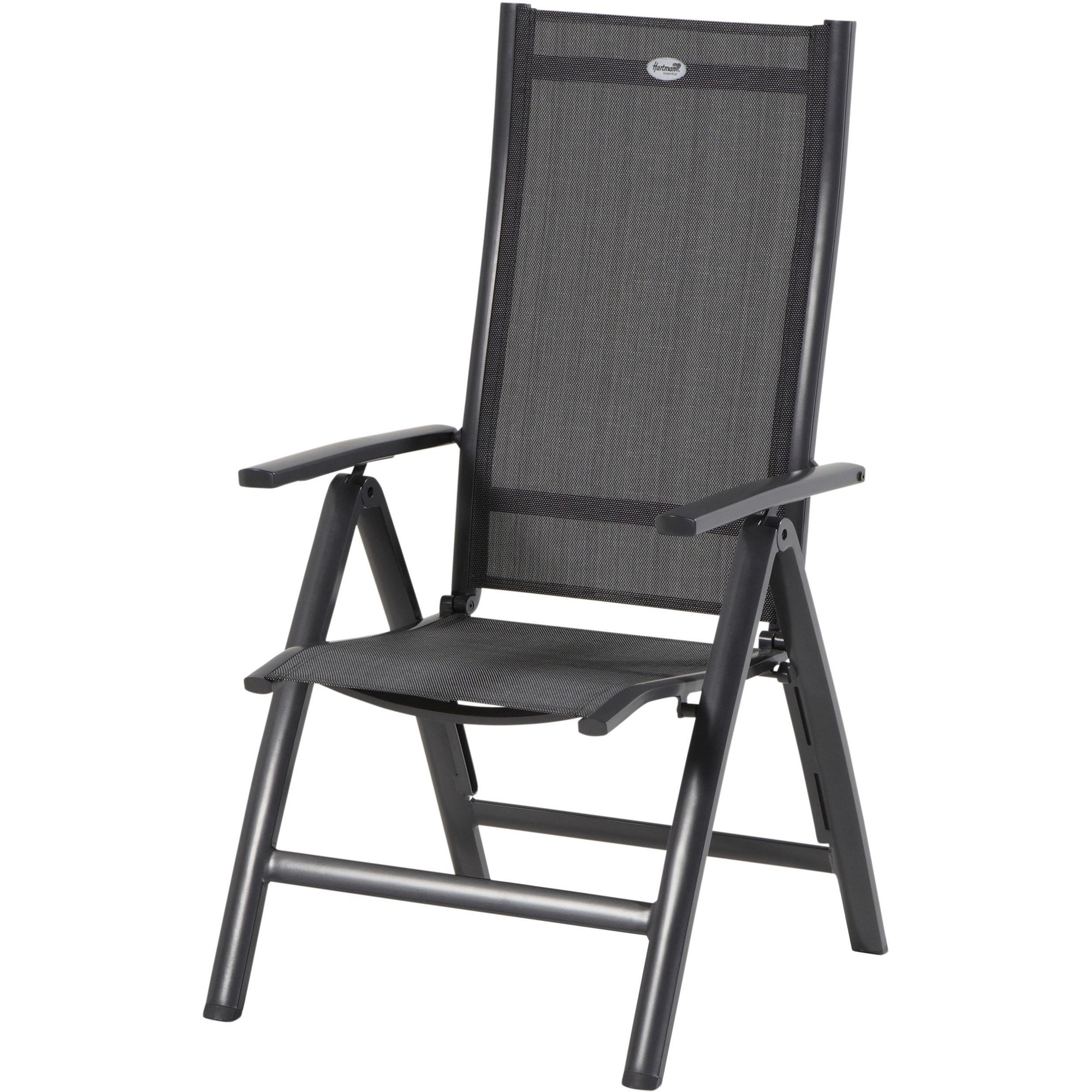 Hartman Troy verstelbare tuinstoel anthracite 
