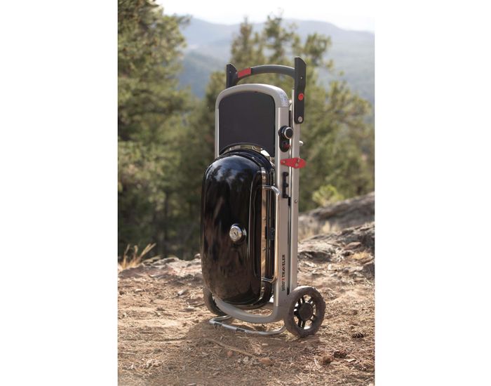 Weber Traveler-gasbarbecue Stealth-editie Zwart (mat Weber Traveler-gasbarbecue Stealth-editie Zwart (mat