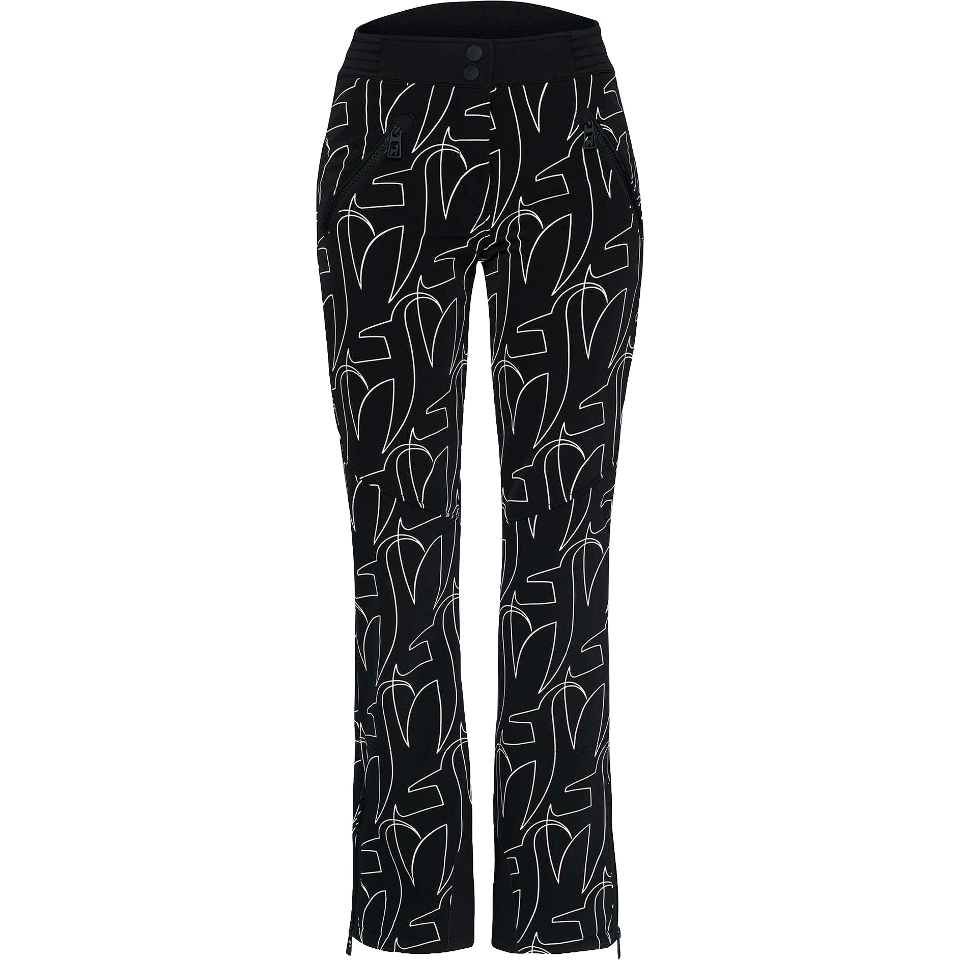 Toni Sailer ELLA skibroek dames black white 