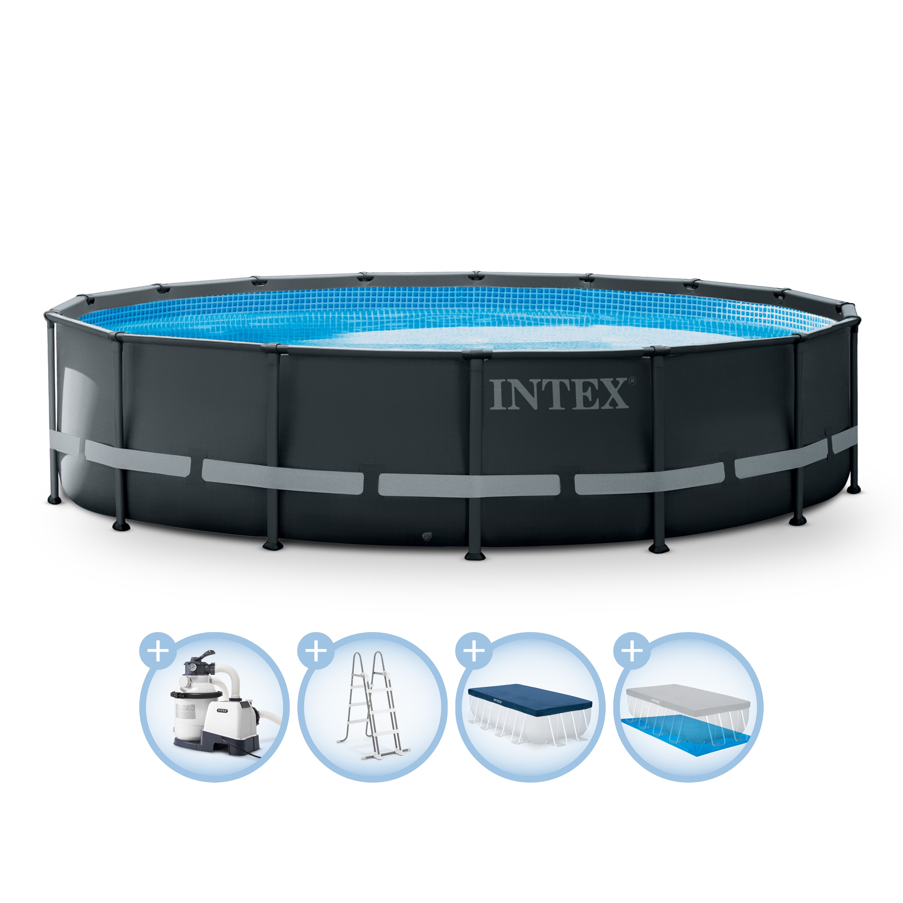 Intex Ultra XTR Frame 488 x 122 zwembad 