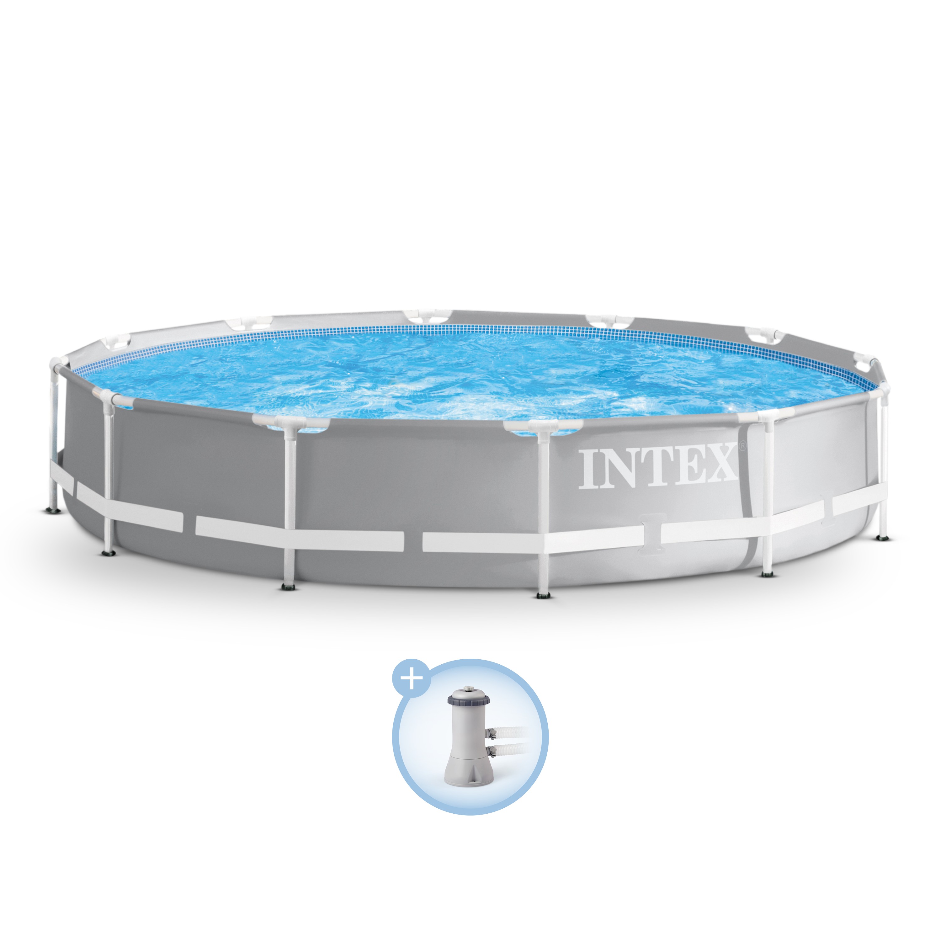 Intex Prism round frame opzetzwembad ø 366 x 76 cm 