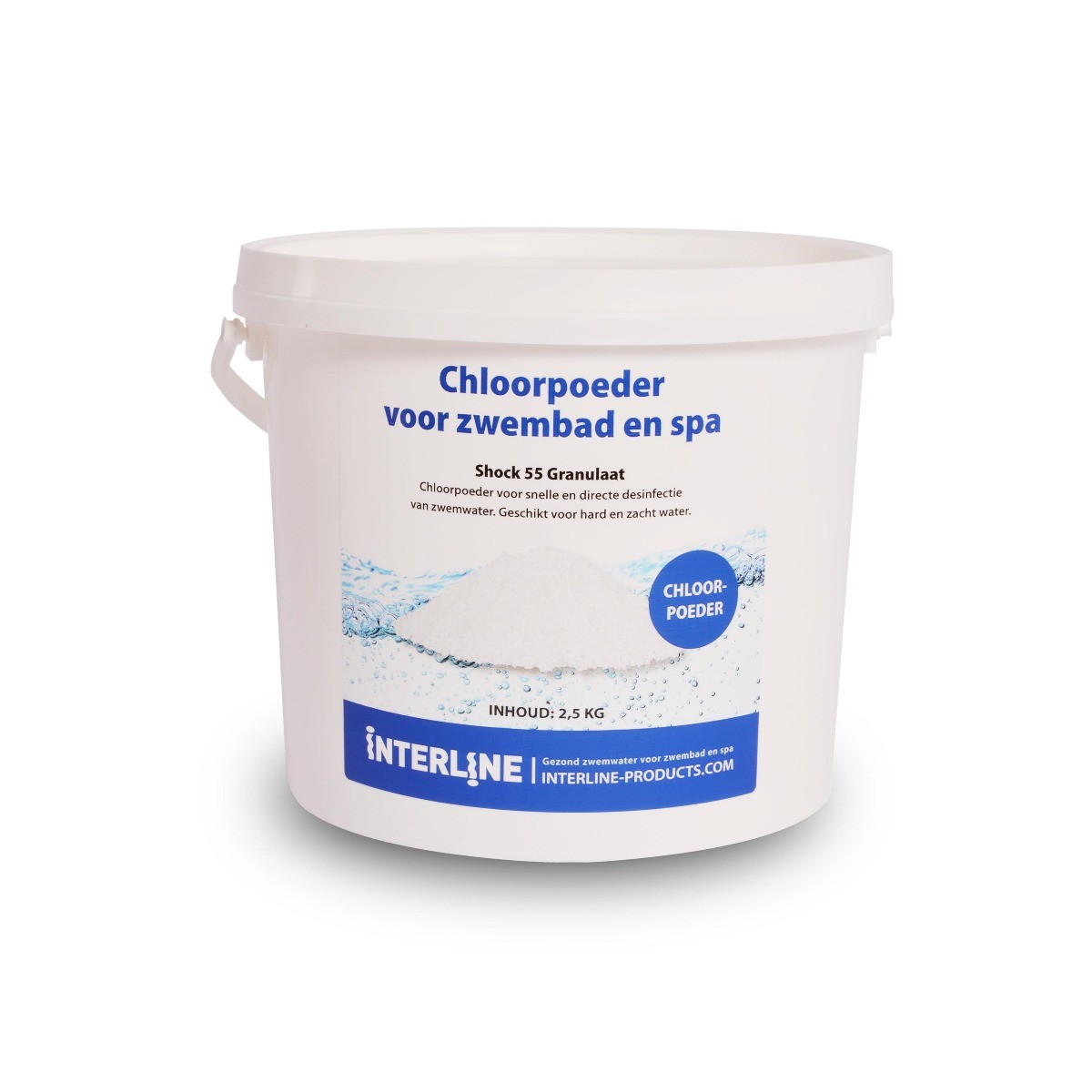 Interline chloorgranulaat 2,5 kg 