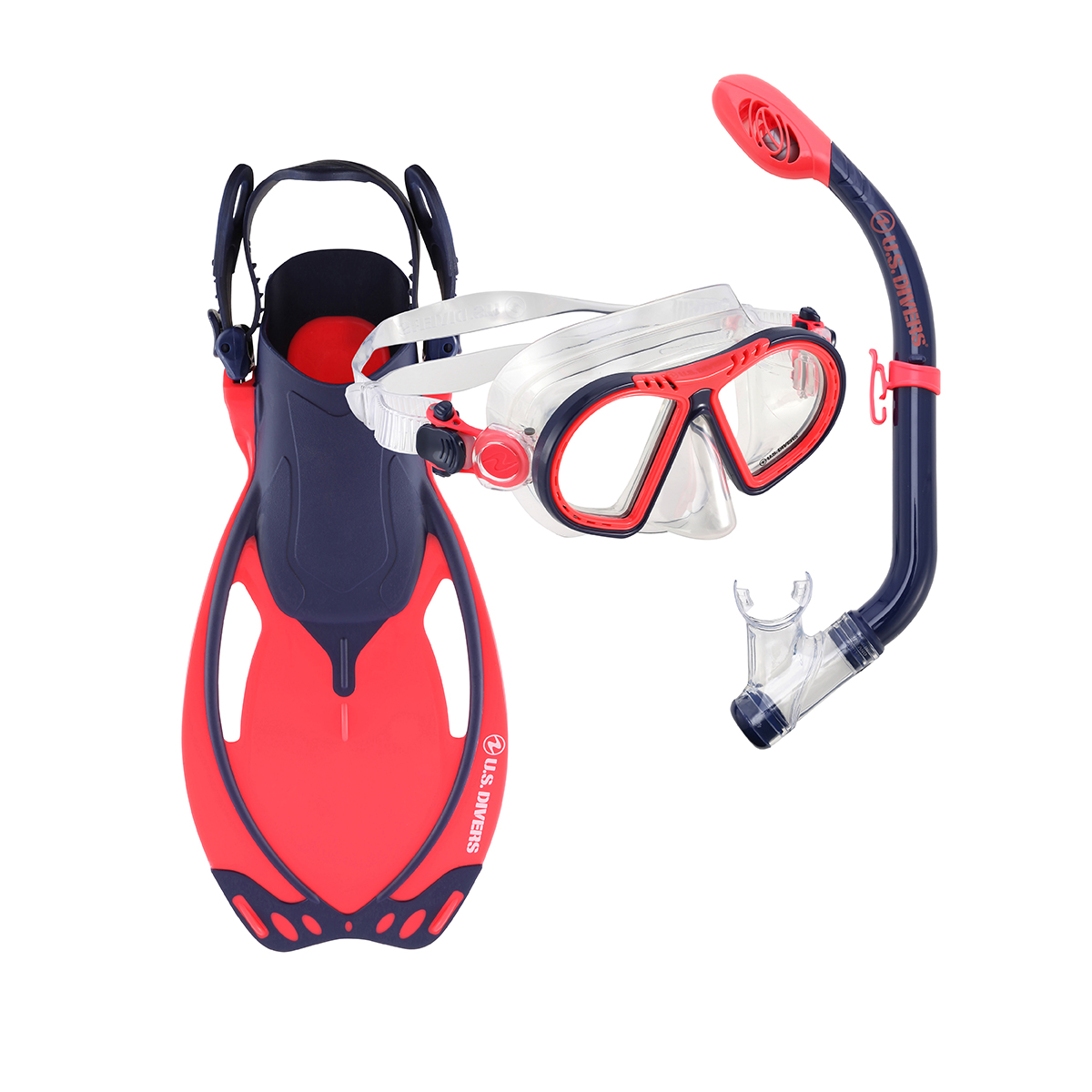Aqua Lung Sport Toucan snorkelset junior pink blue - L - XL 