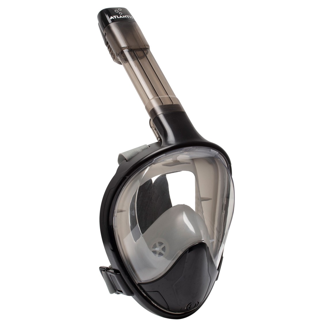 Atlantis 3.0 snorkelmasker black grey - L - XL 