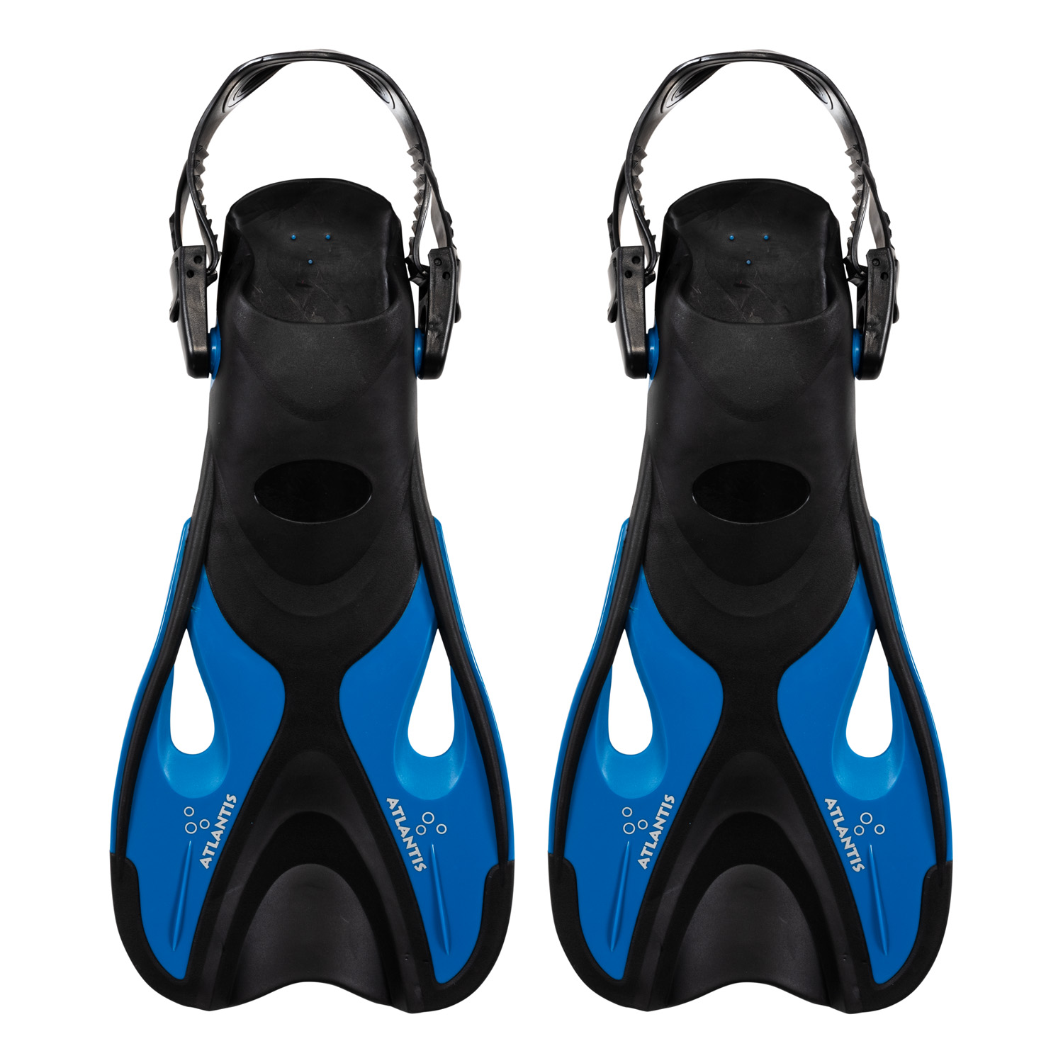 Atlantis Dolphin zwemvliezen black petrol blue - EU 42 - 45 