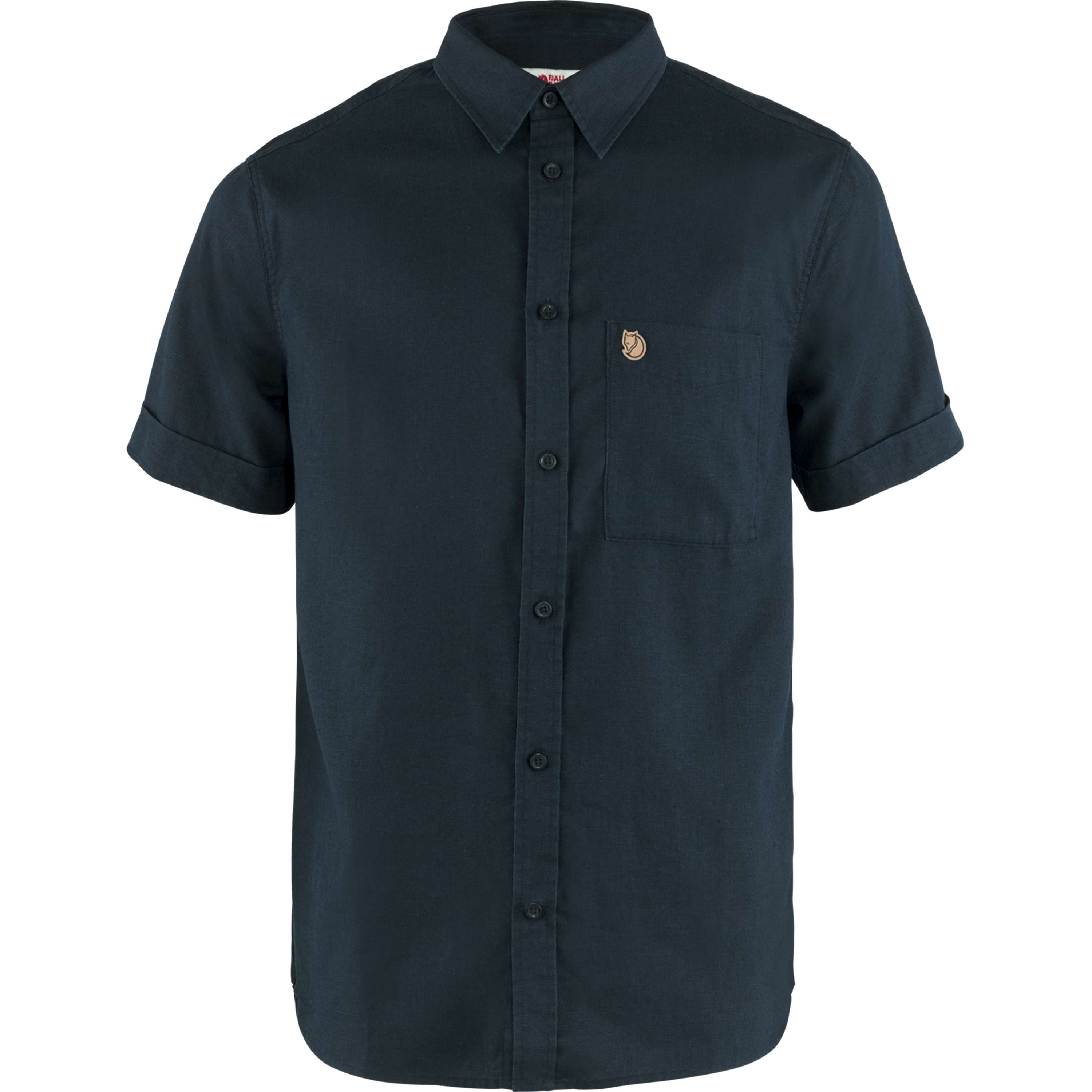 Fjällräven Övik Travel overhemd heren dark navy 