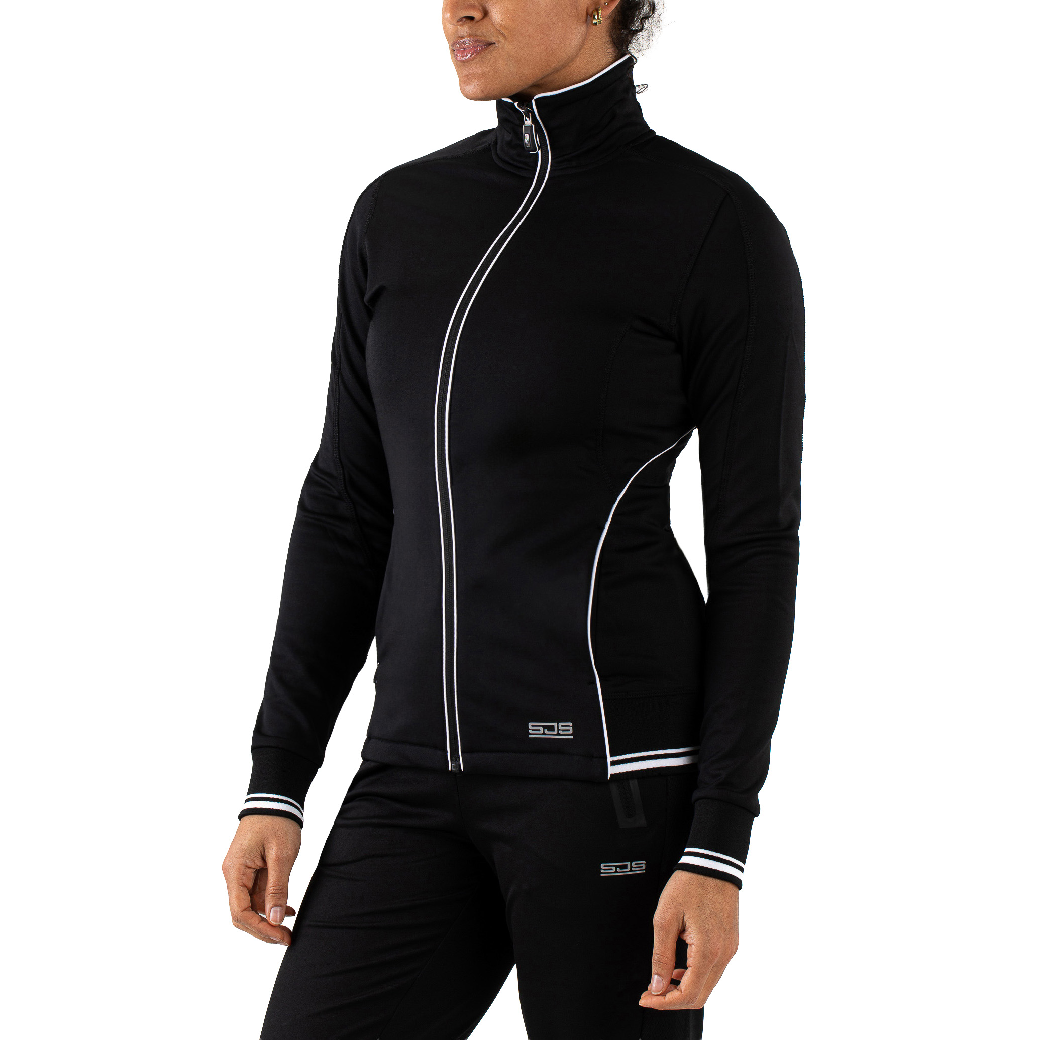 Sjeng Sports Suri trainingsjack dames black 