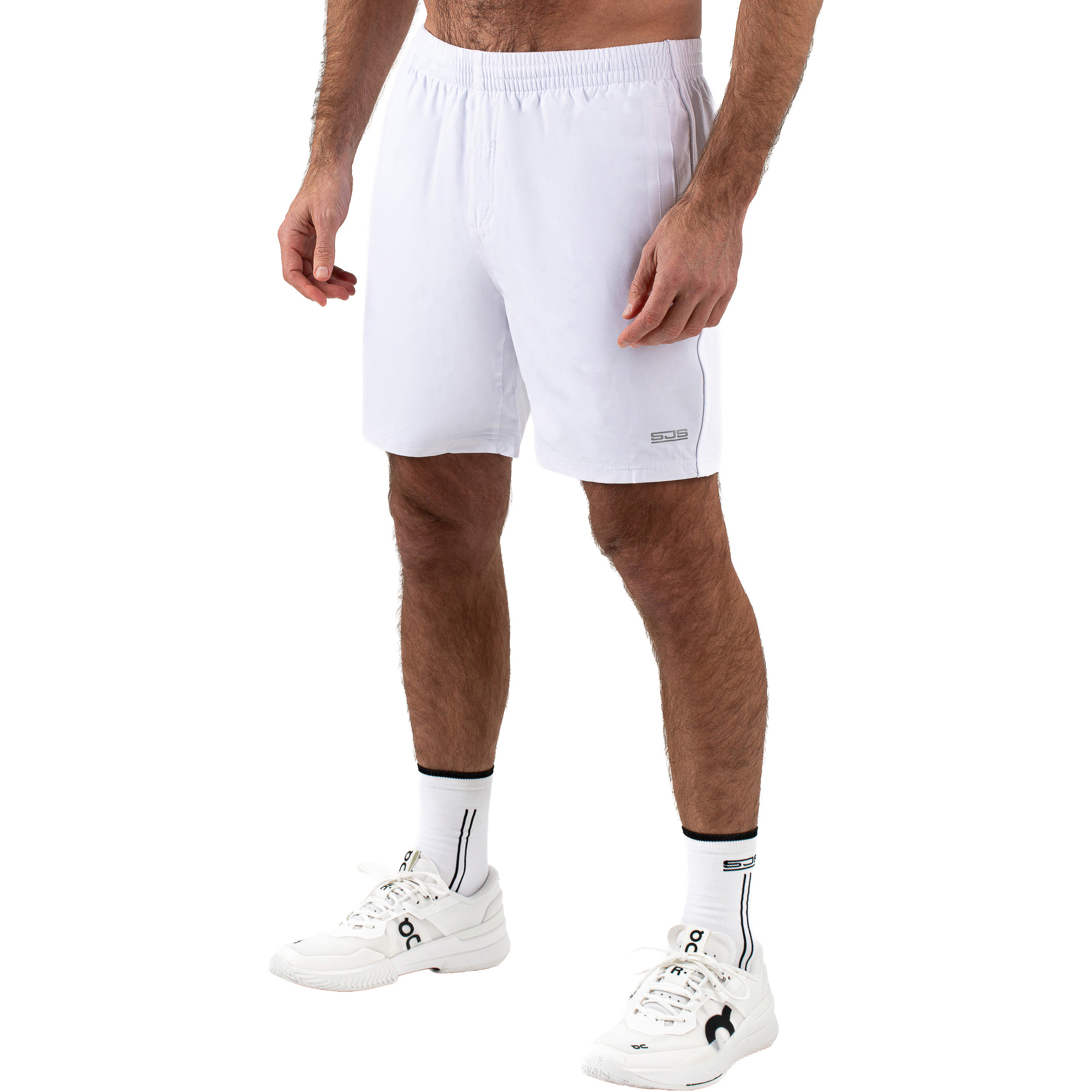 Sjeng Sports Set tennisshort heren real white 