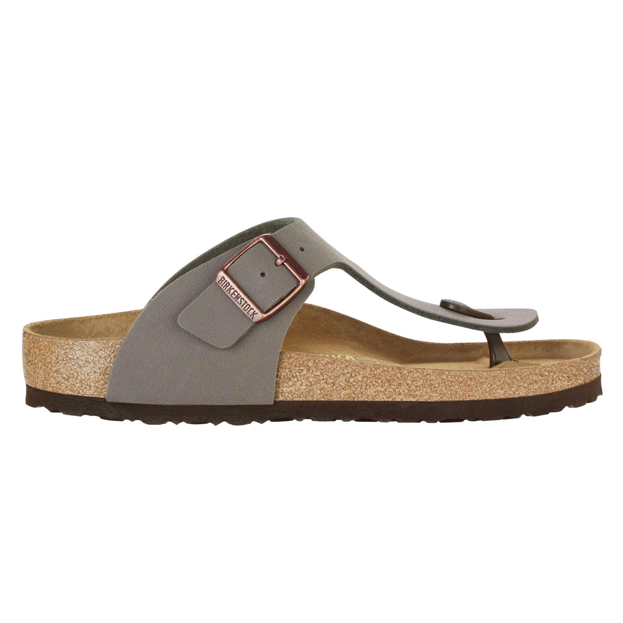 Birkenstock Ramses normaal slippers heren nubuck stone 