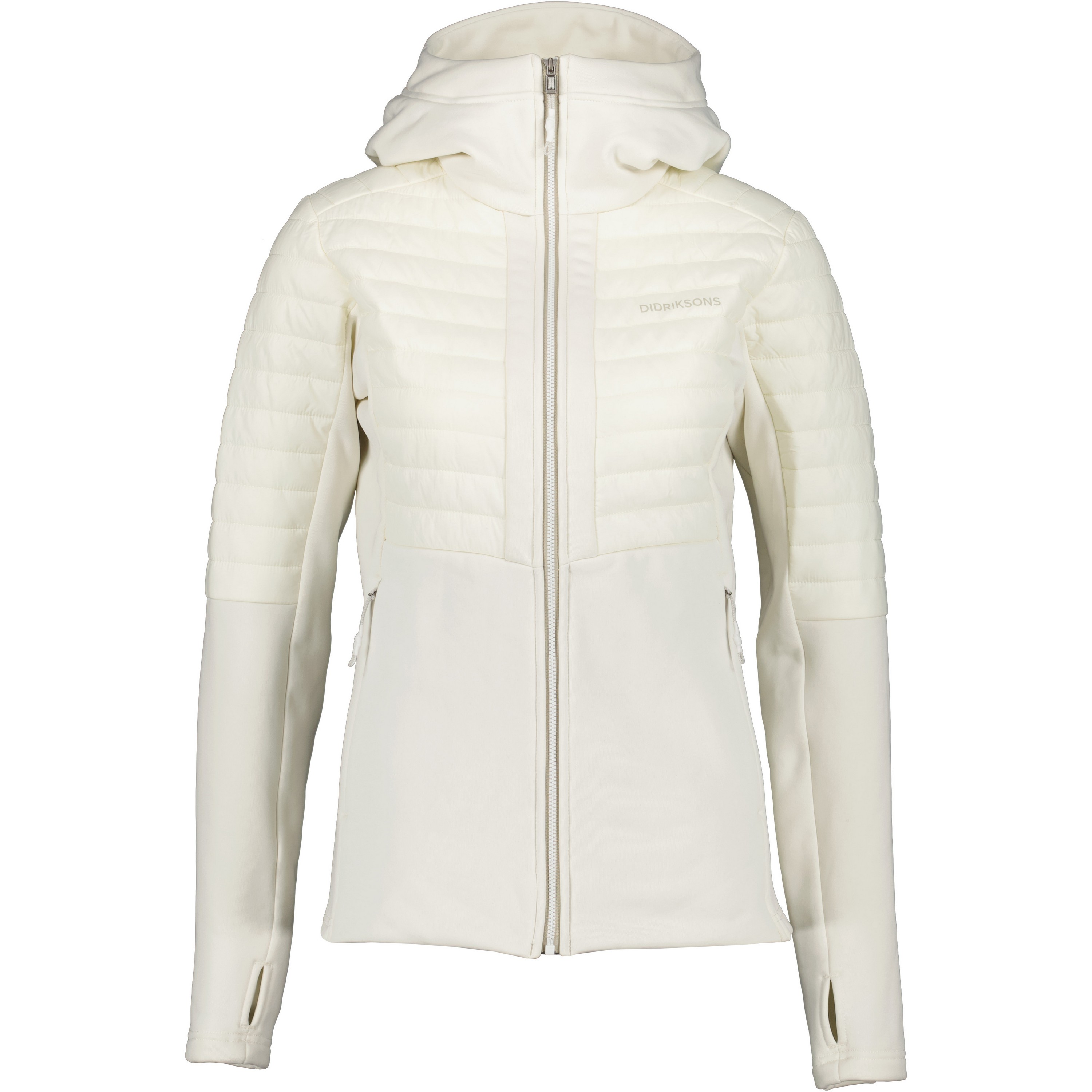 Didriksons Annema outdoor jack dames shell white      