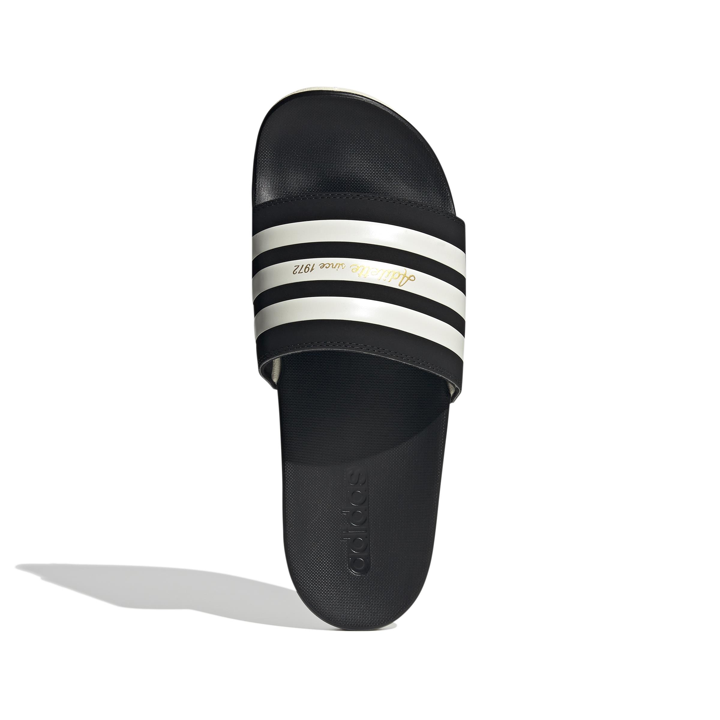 Adidas Adilette Comfort slippers heren black wonder white