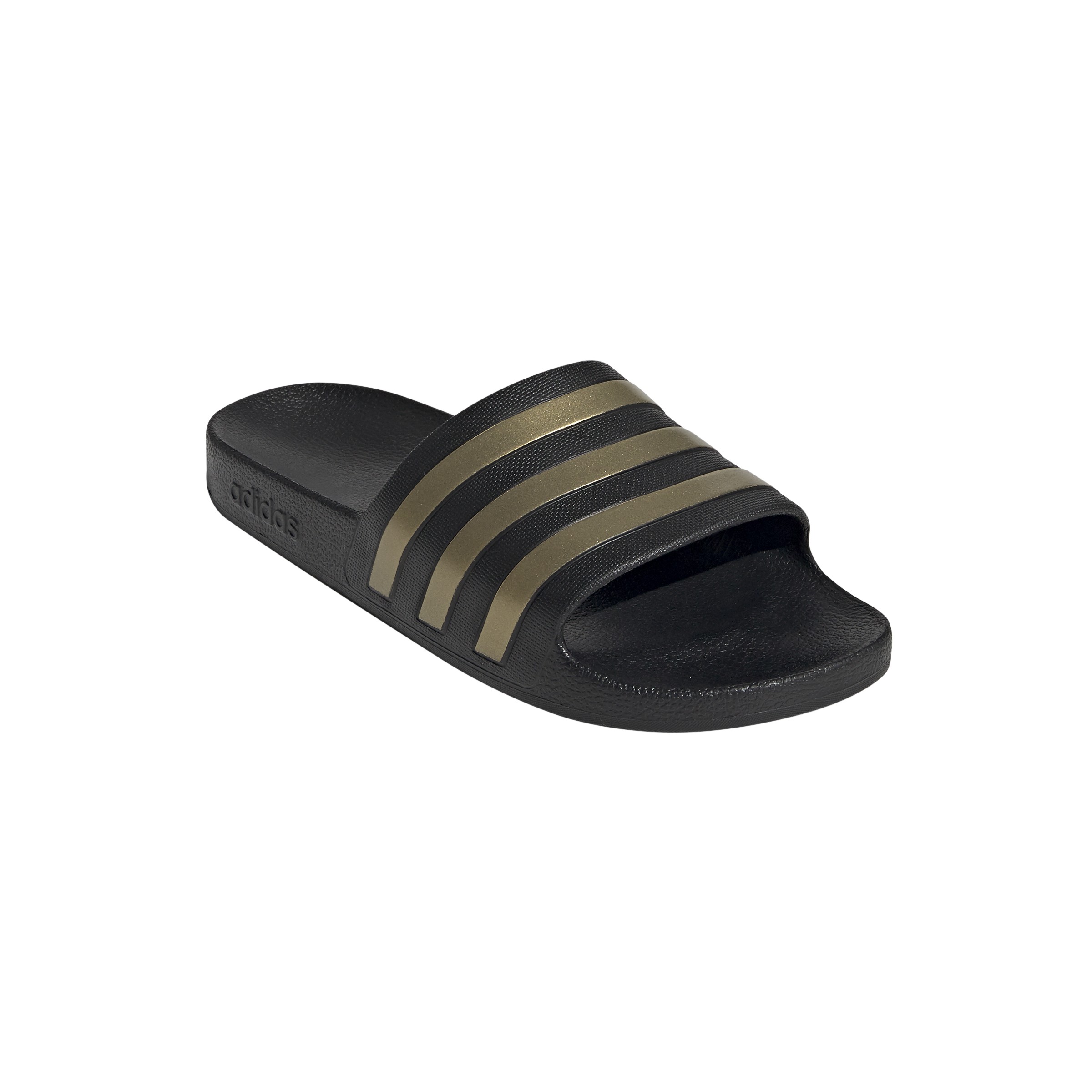 Adidas Adilette Aqua slippers core black gold metallic