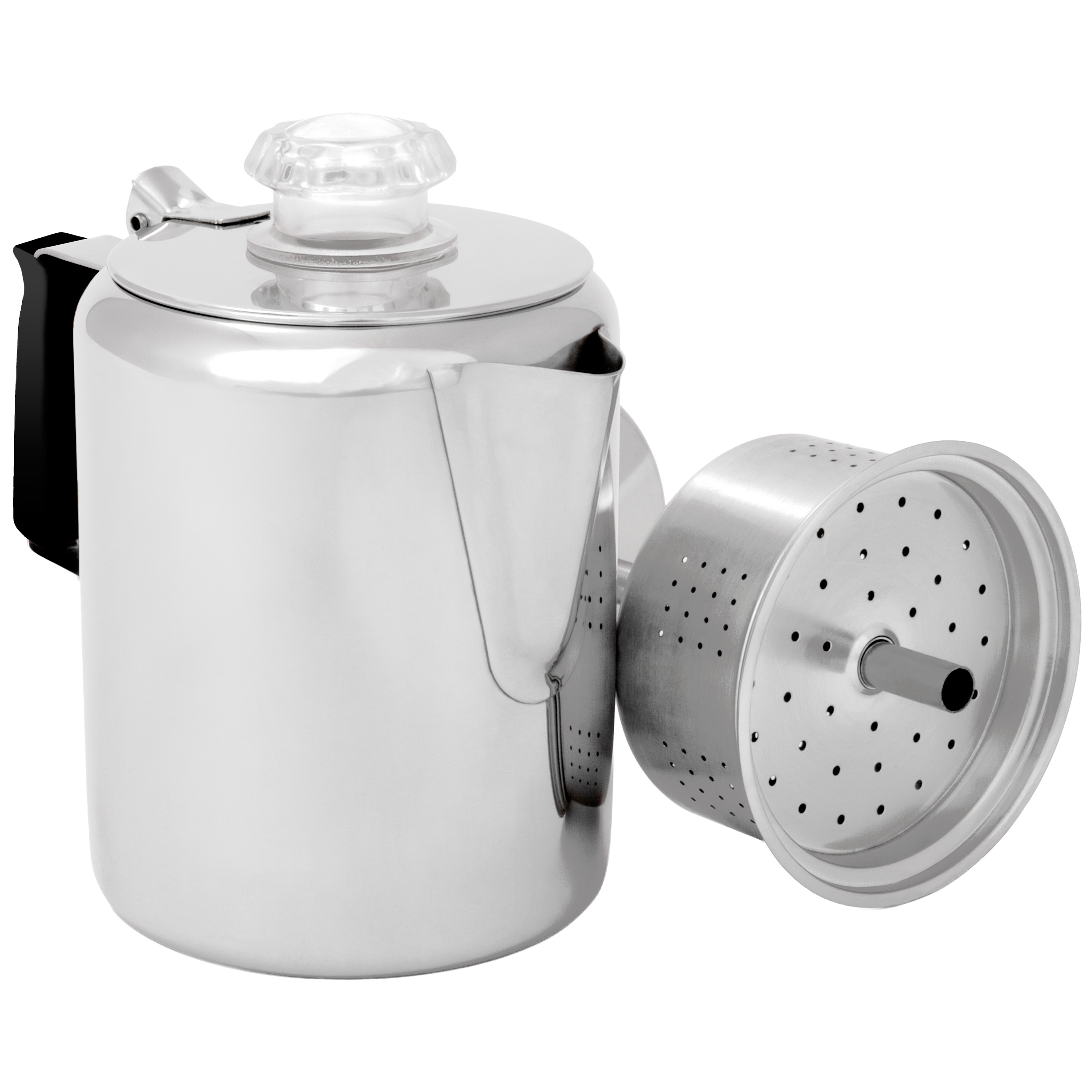 GSI Outdoors Glacier Stainless percolator 3 kops 