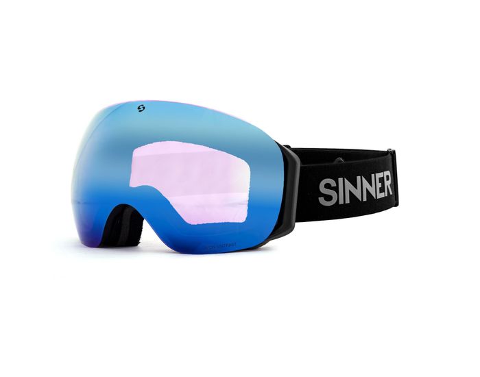 Skibril Sinner Olympia Mat Mosgroen met Rode Spiegellens - Koop Nu Skibril Sinner Olympia Mat Mosgroen met Rode Spiegellens - Koop Nu