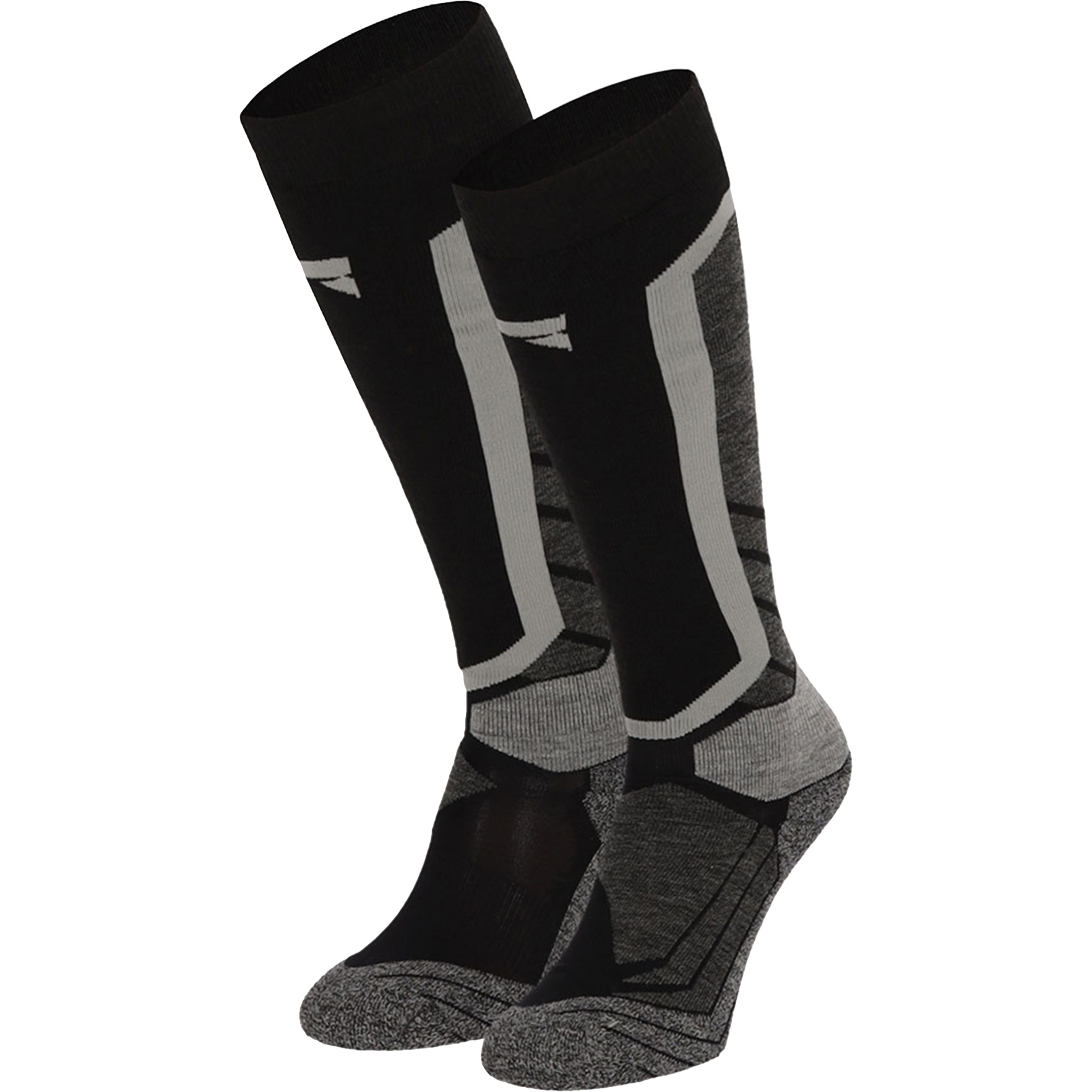 Xtreme Sockswear skisokken black 2-pack 