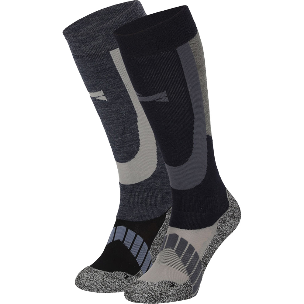 Xtreme Sockswear skisokken navy 2-pack 
