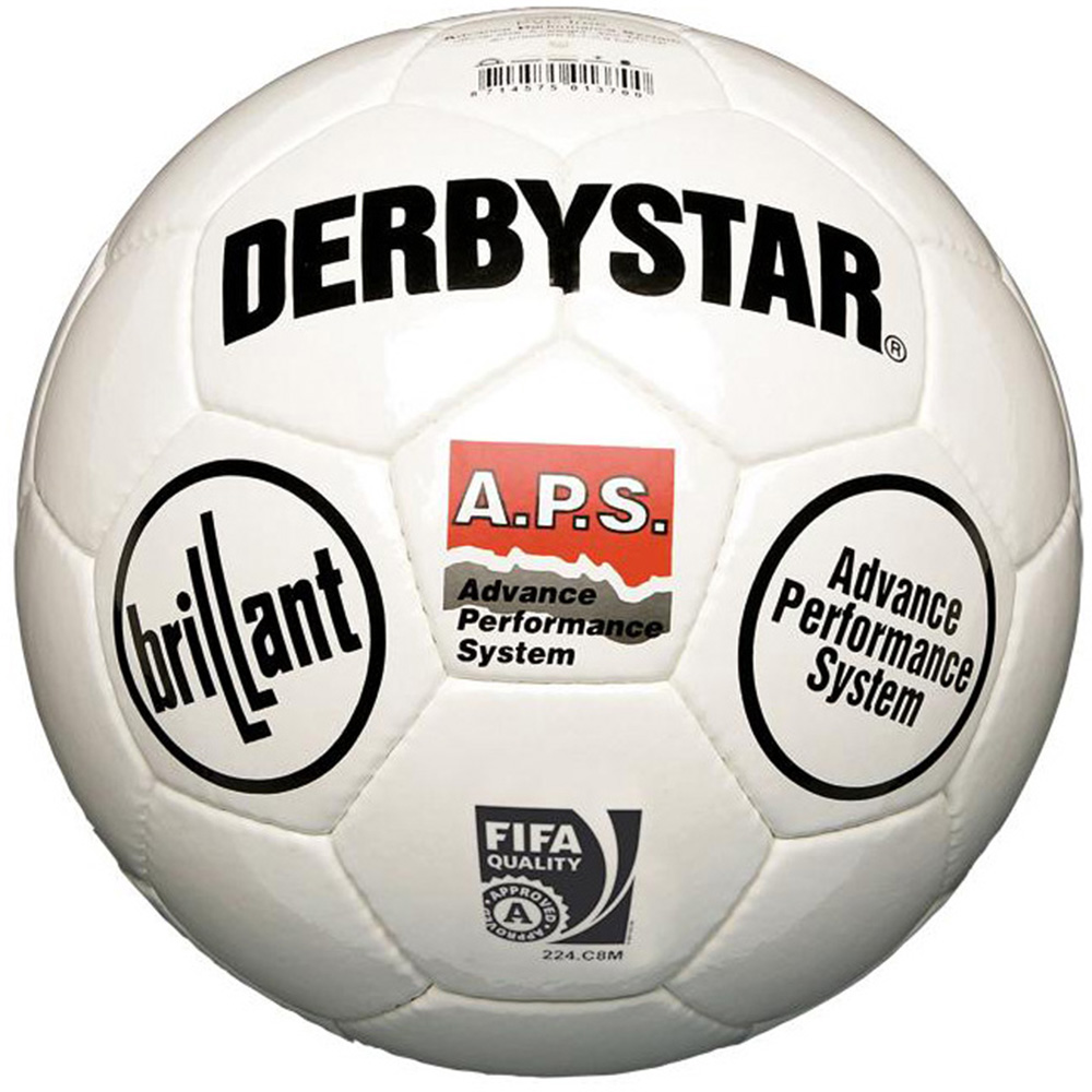 Derbystar Brillant voetbal white 