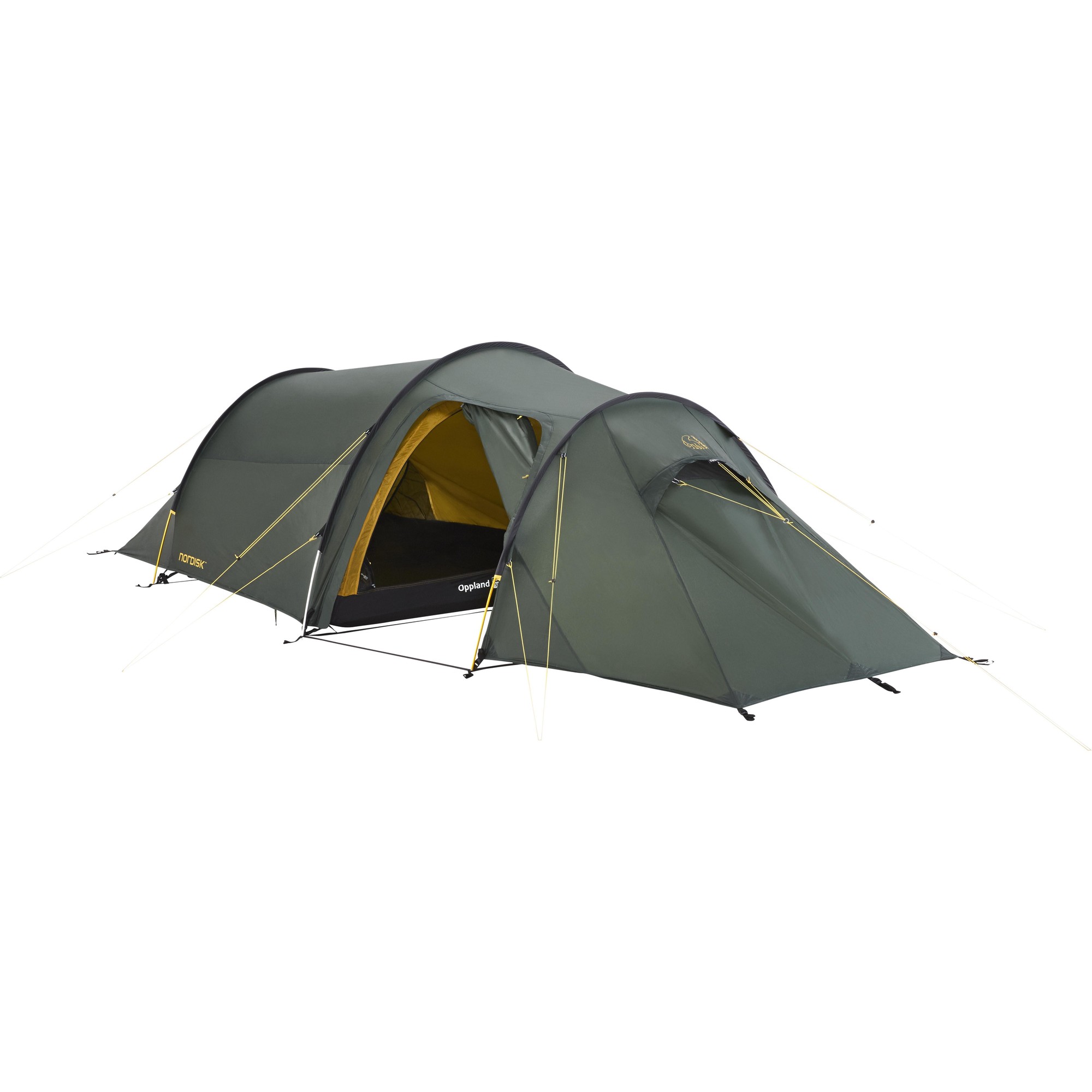 T*V様 新品未使用 日本正規品 Nordisk Oppland 2 PU Te Oppland 2 LW (2.0) Tent - 2 person | Black Forest Green