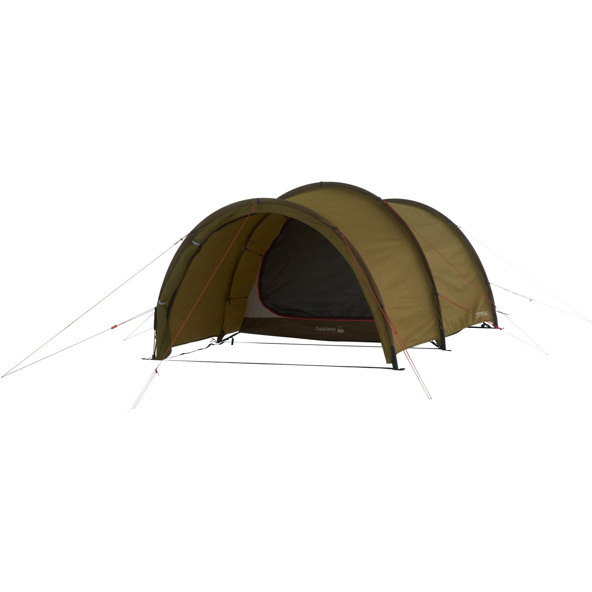 Nordisk Oppland 2 2.0 PU lichtgewicht tunneltent dark olive