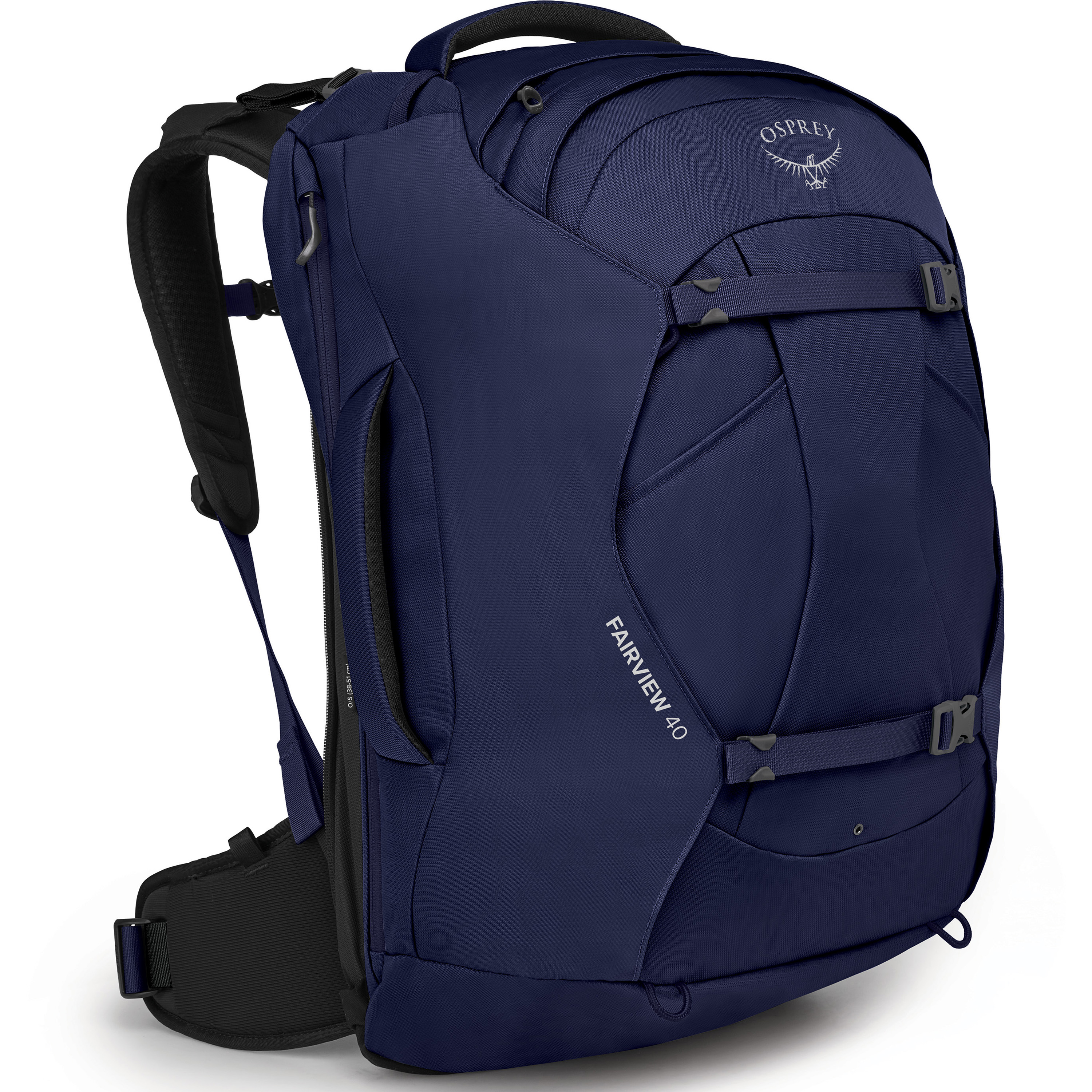 Osprey Fairview 40 Travel Pack 16 inch laptop rugzak 40 liter dames winter night blue