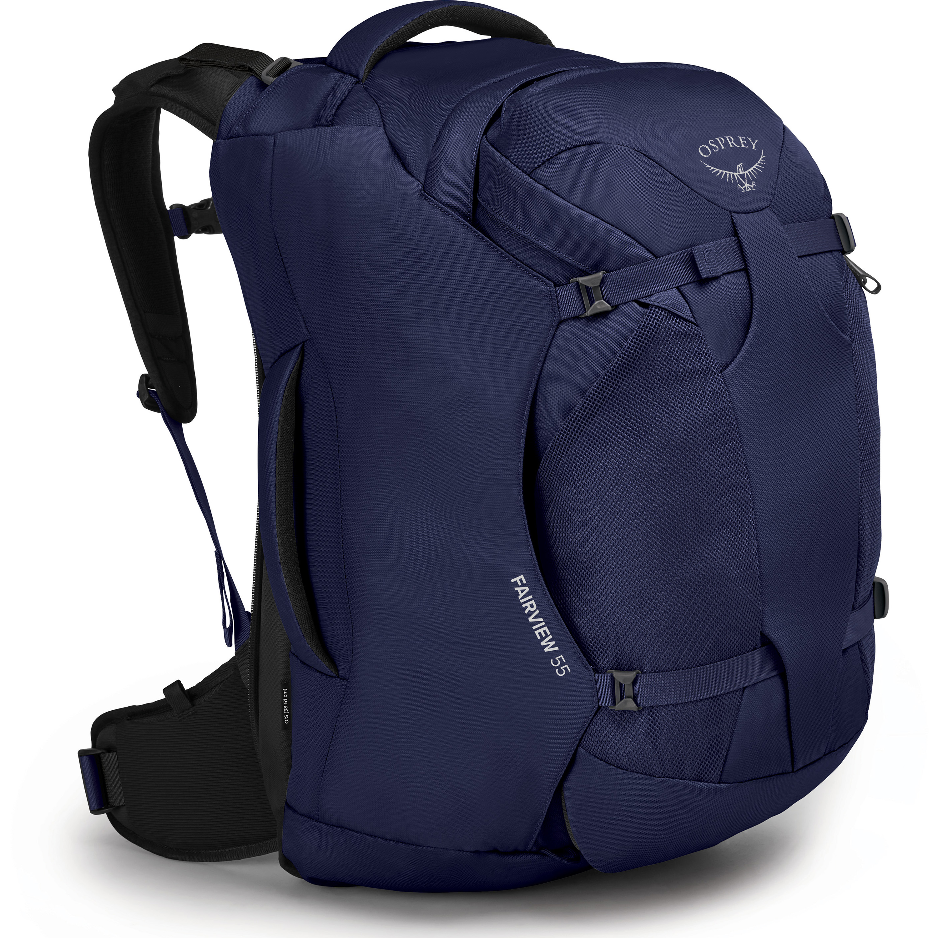 Osprey Fairview 55 Travel Pack backpack 40 + 15 liter dames winter night blue