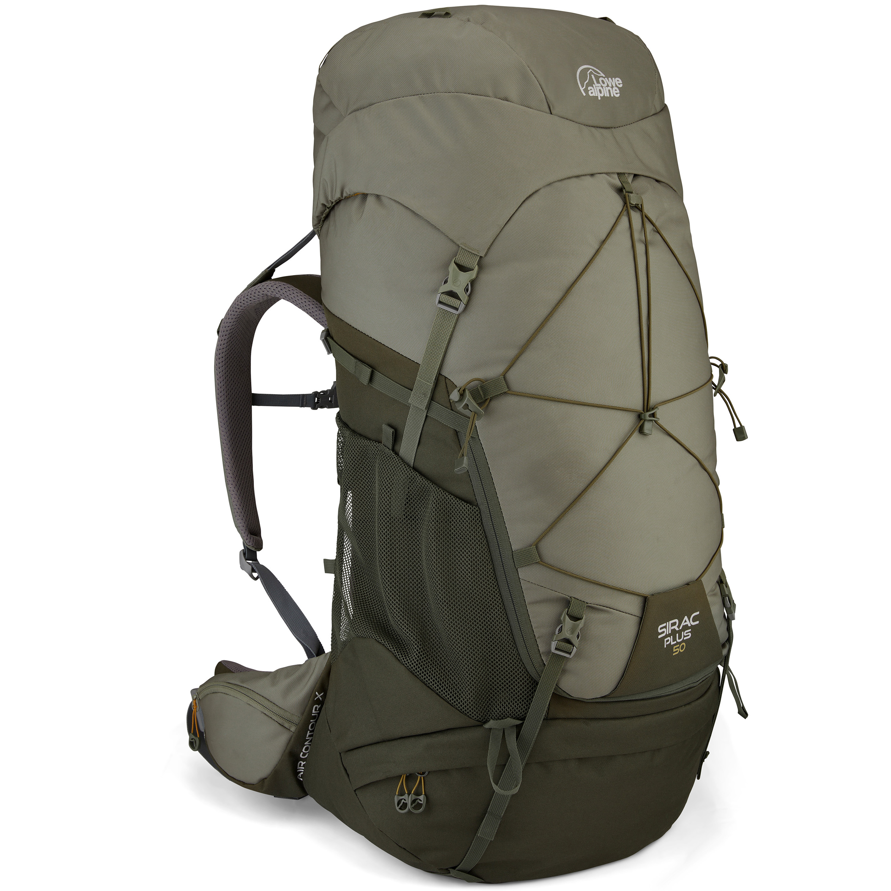 Lowe Alpine Sirac Plus 50 Trekking Pack backpack 50 liter khaki army