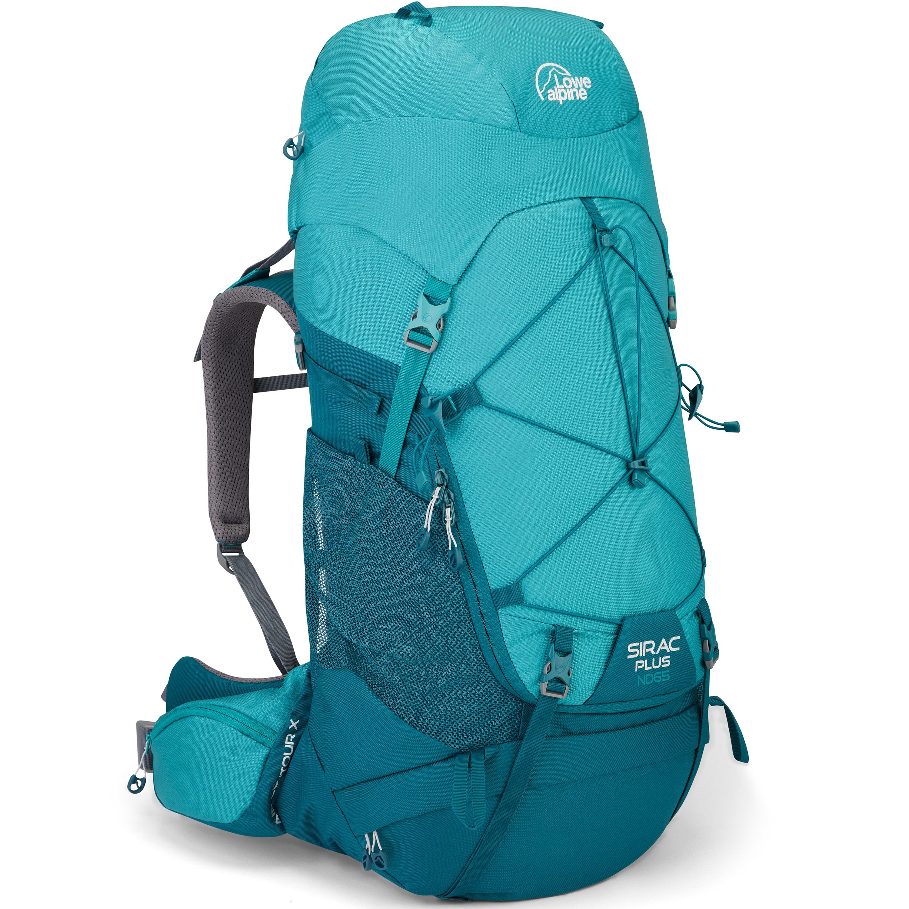 Lowe Alpine Sirac plus ND65L backpack 65 liter dames sagano green